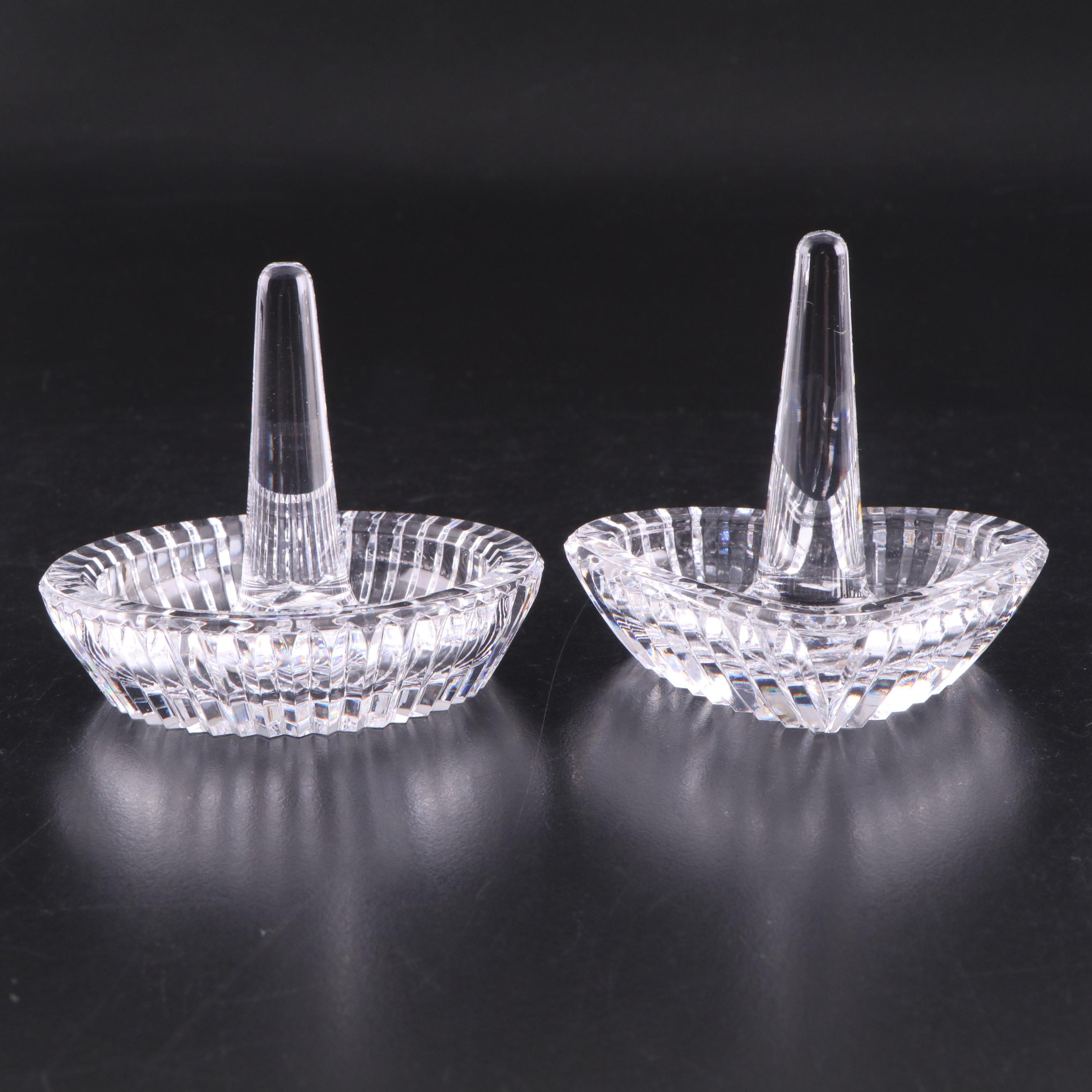 Marquis by Waterford Frame with Tiffany & Co. Vase and Other Crystal Decor