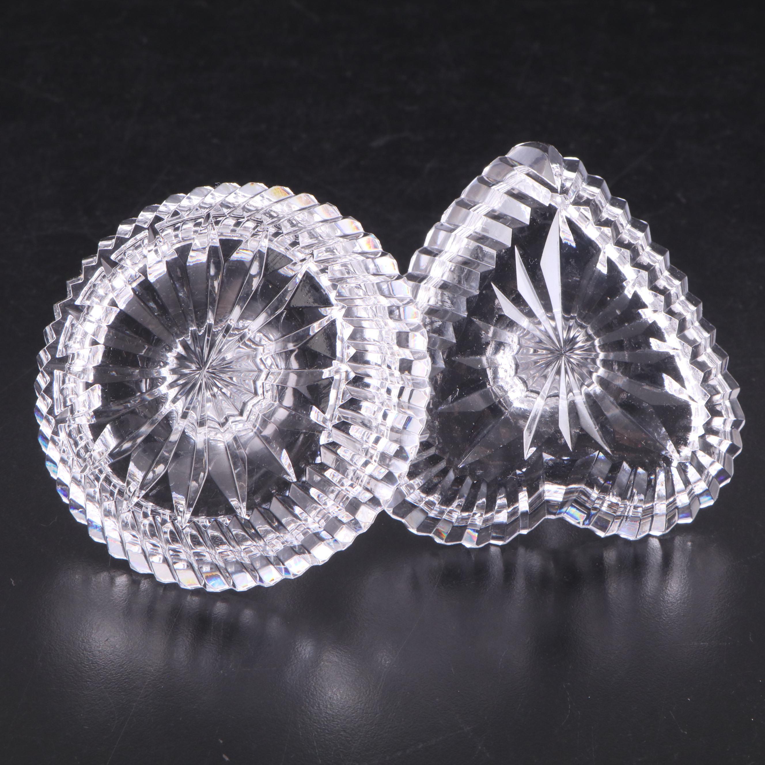 Marquis by Waterford Frame with Tiffany & Co. Vase and Other Crystal Decor