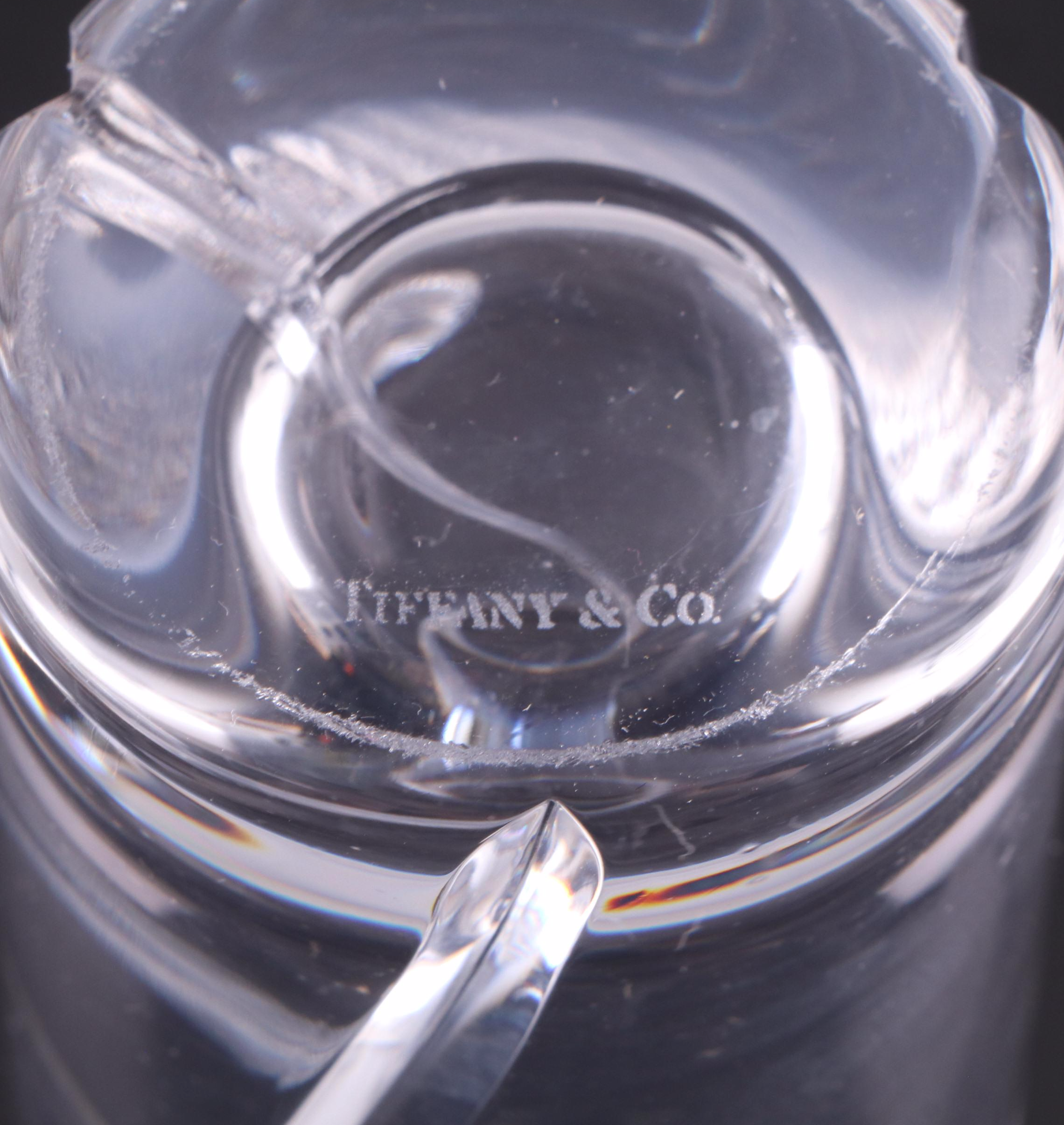 Marquis by Waterford Frame with Tiffany & Co. Vase and Other Crystal Decor