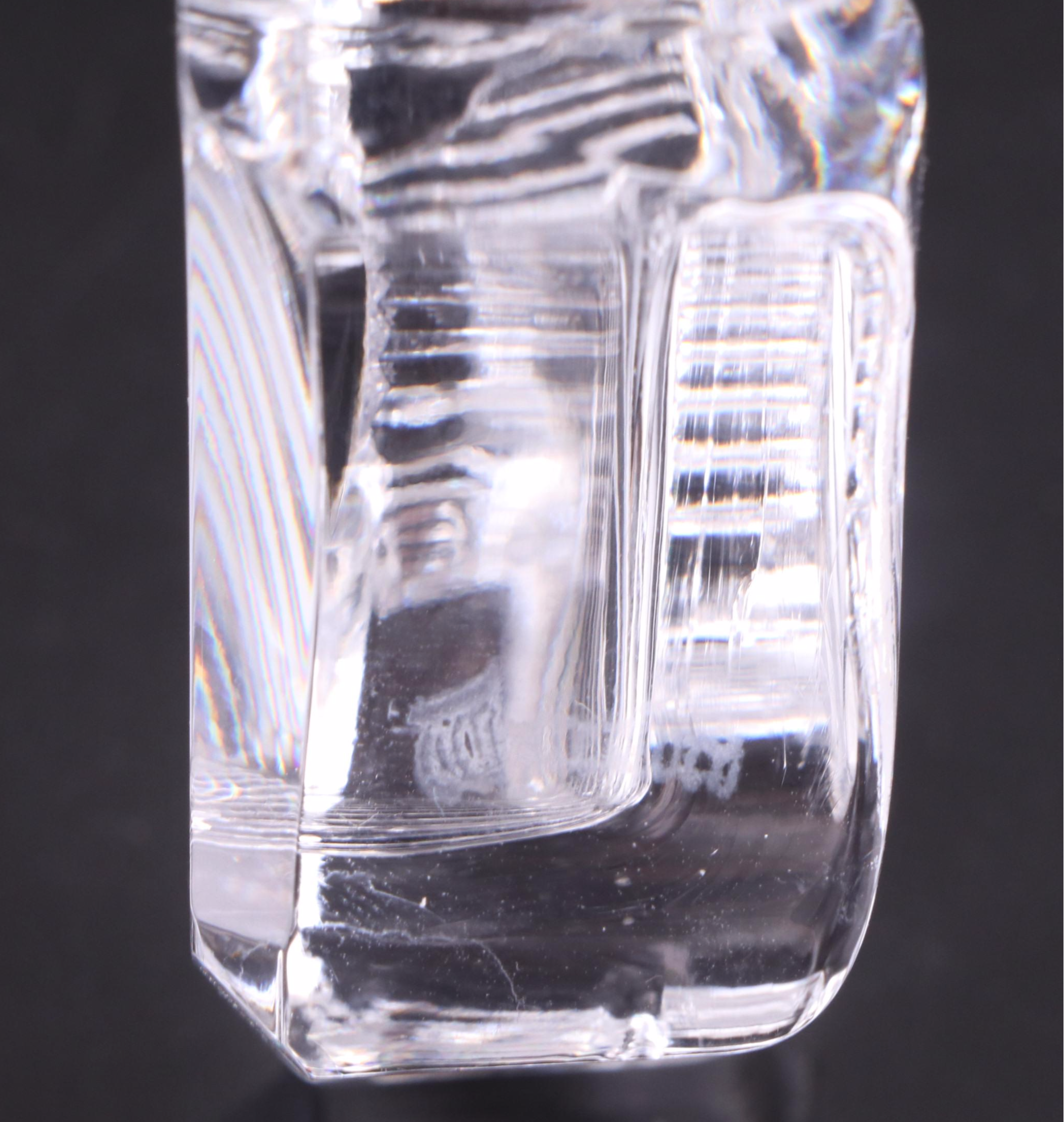 Marquis by Waterford Frame with Tiffany & Co. Vase and Other Crystal Decor