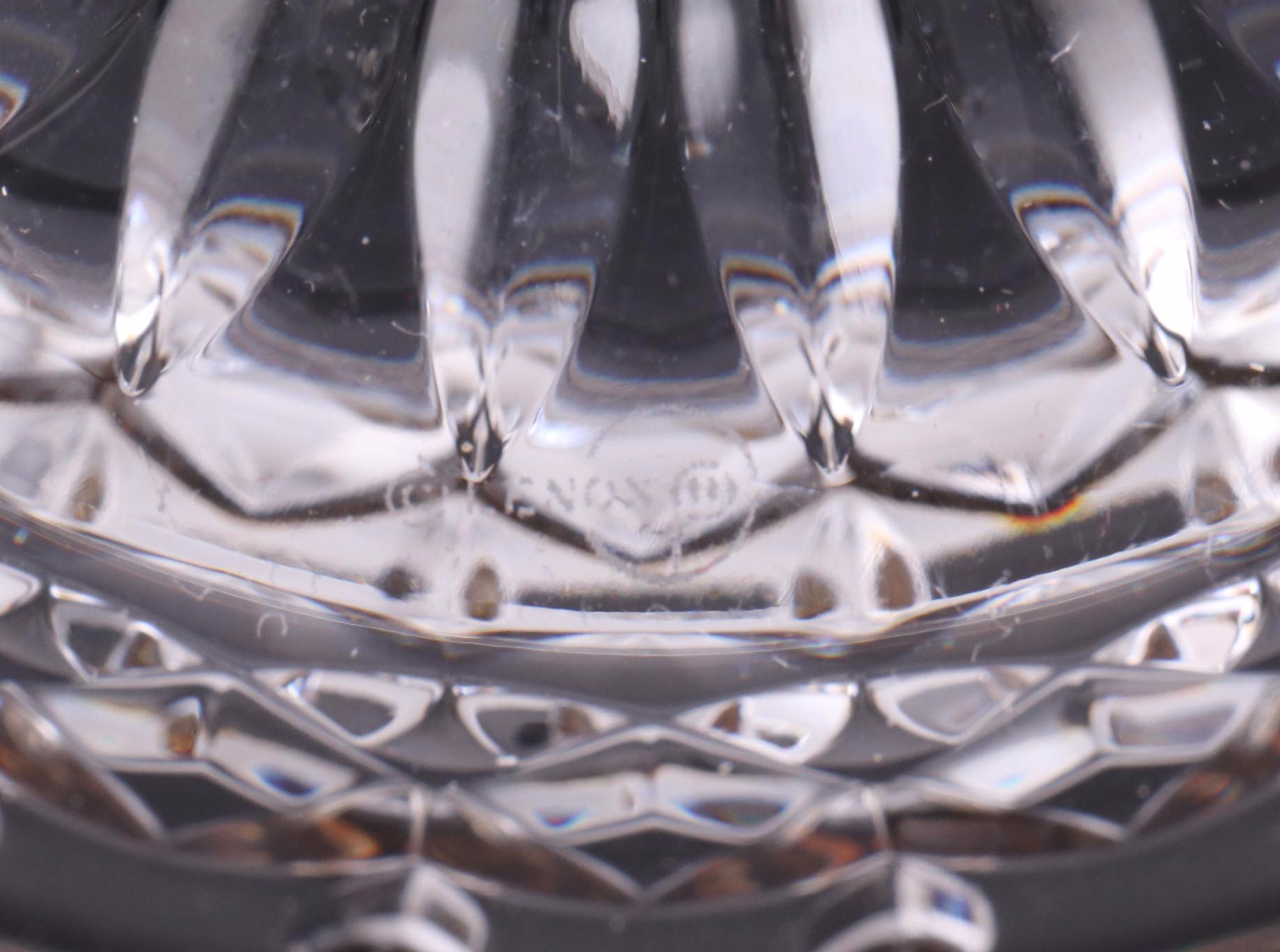 Marquis by Waterford Frame with Tiffany & Co. Vase and Other Crystal Decor