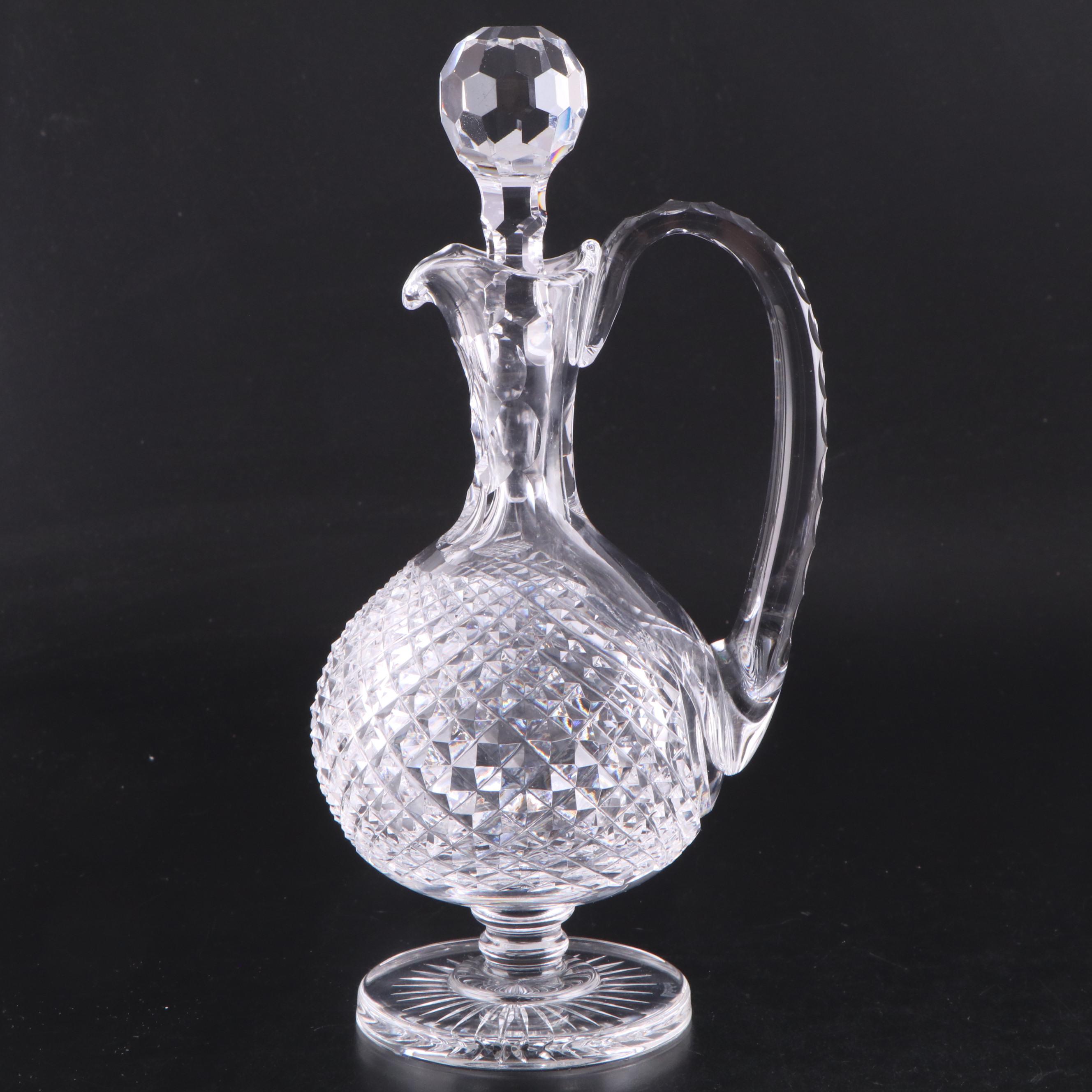 Marquis by Waterford Frame with Tiffany & Co. Vase and Other Crystal Decor