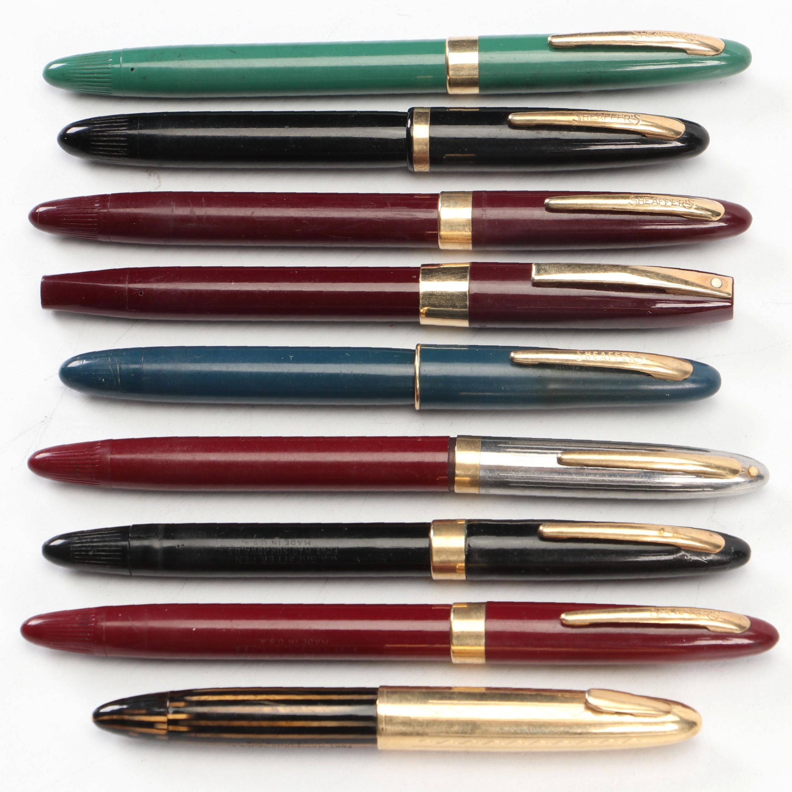 Sheaffer Fountain Pen Collection with 14K Gold Nibs
