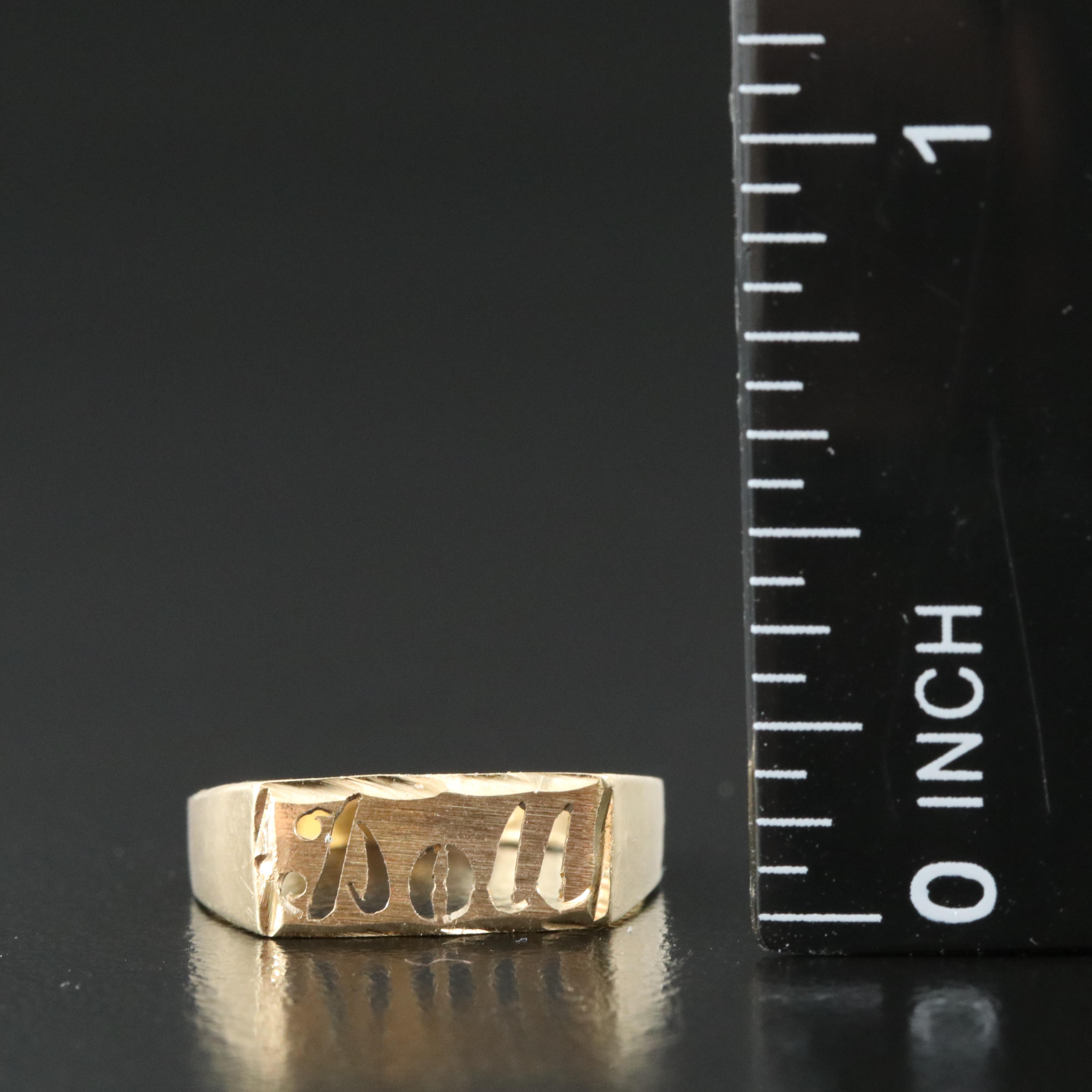 10K "Doll" Ring