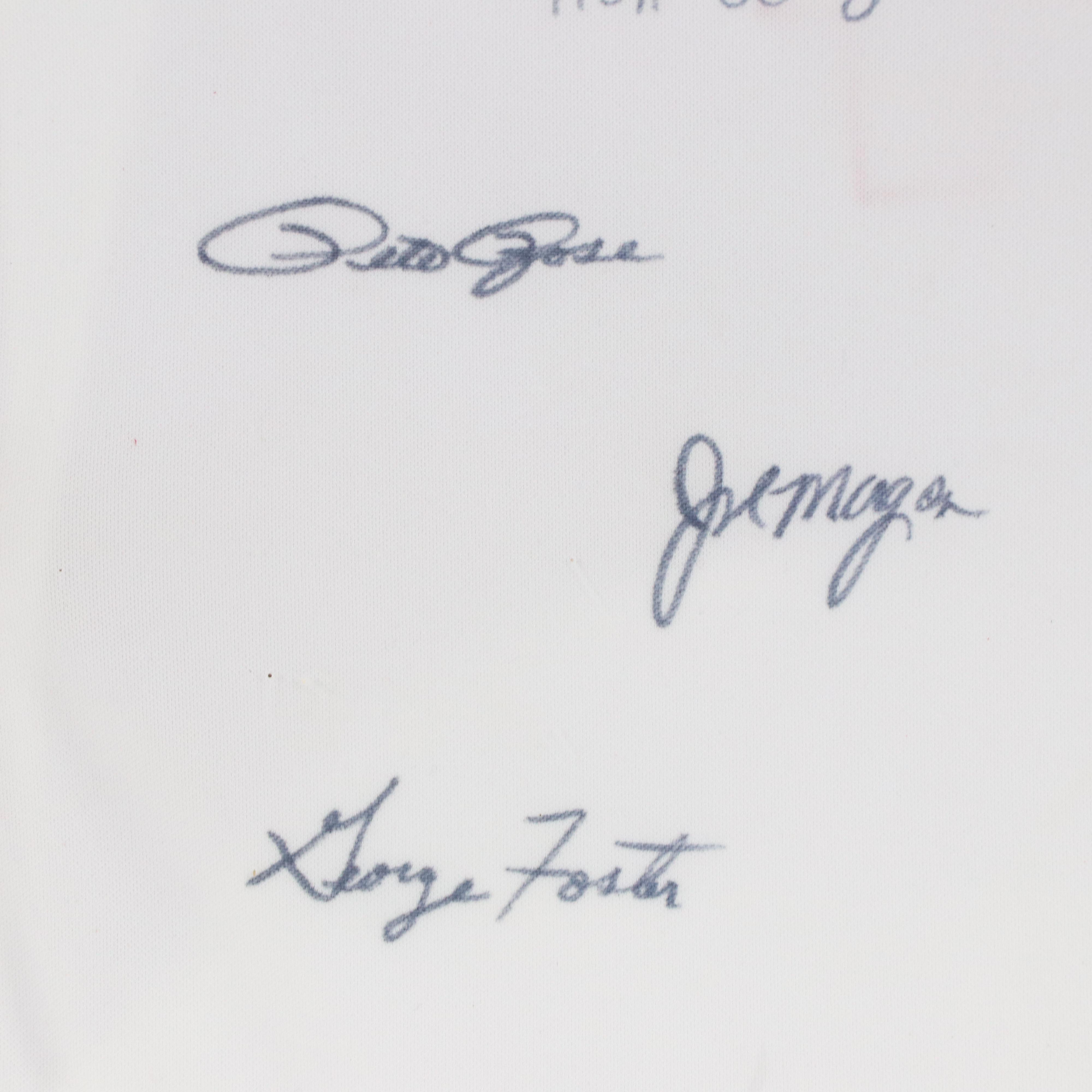 Cincinnati Reds "Big Red Machine" Signed Jersey Featuring Rose, Bench, and More