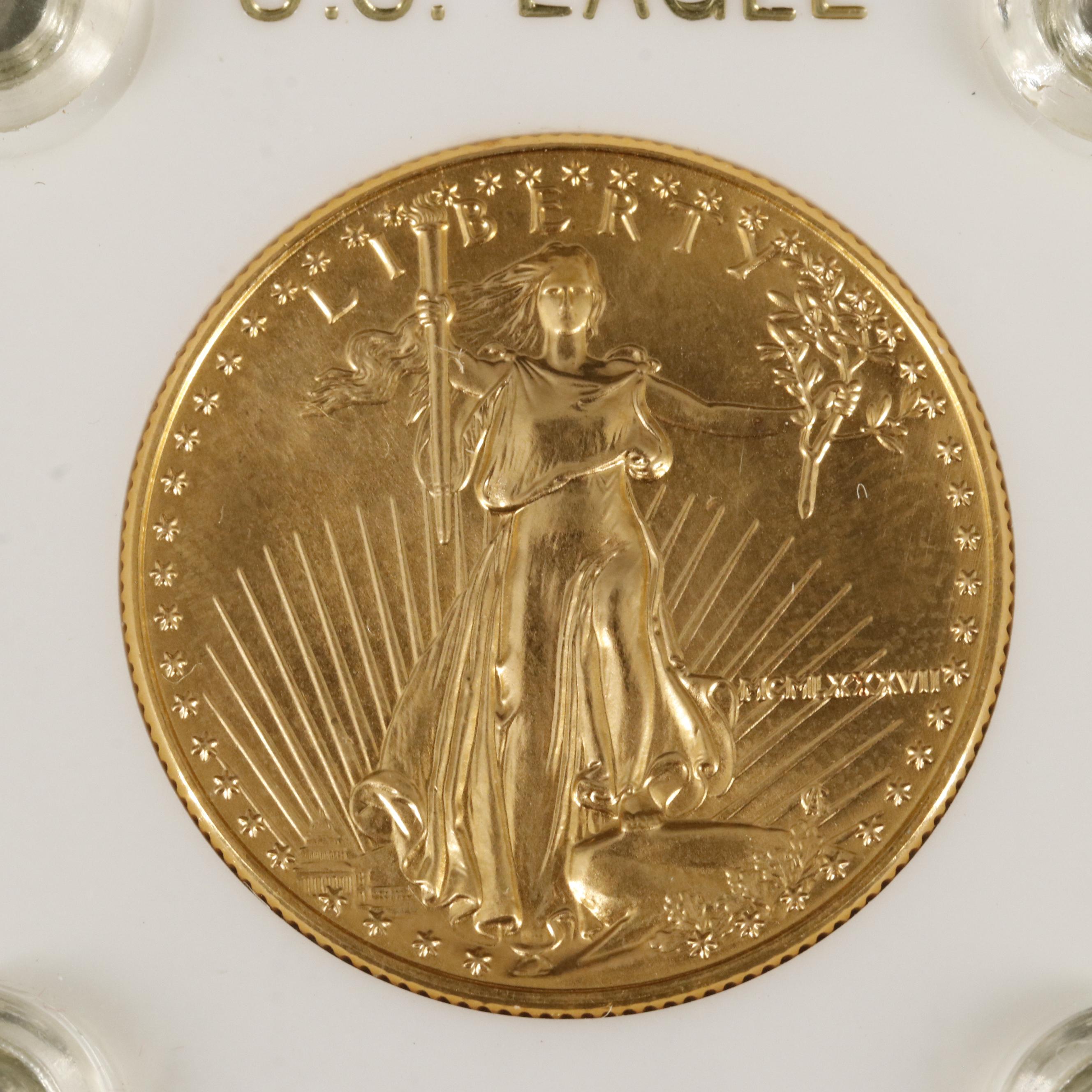 1987 $25 Gold American Eagle