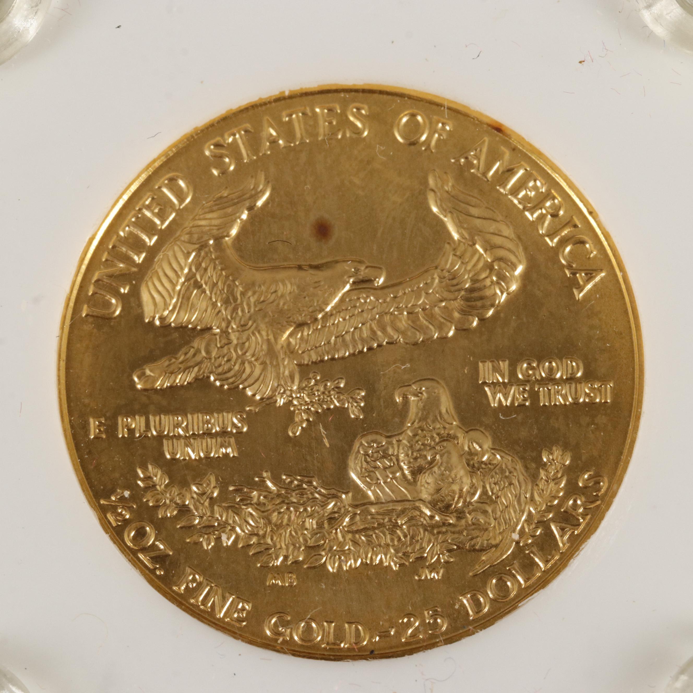 1987 $25 Gold American Eagle