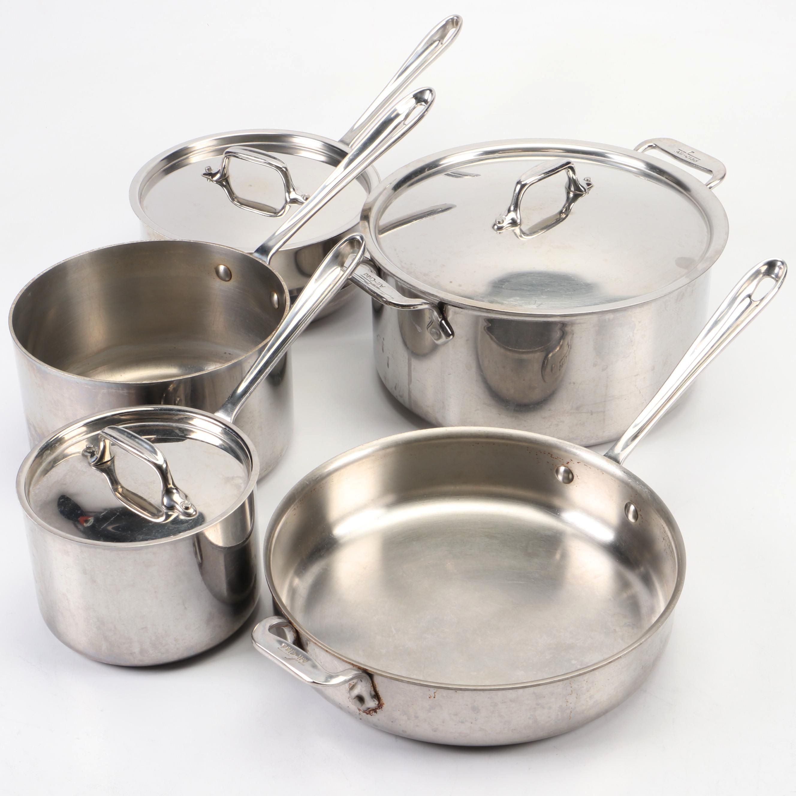 AllClad Pots and Pans EBTH