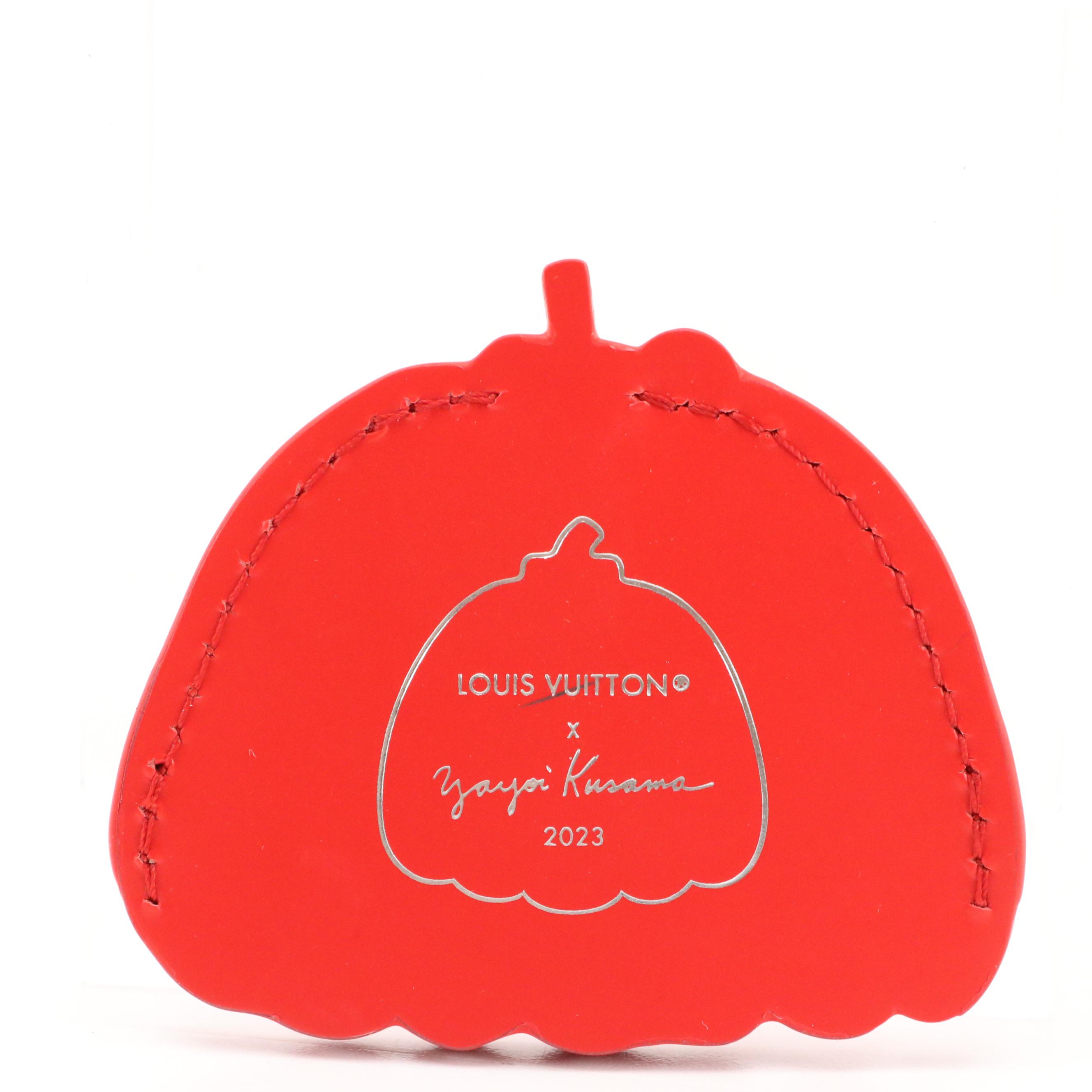 Louis Vuitton x Yayoi Kusama Leather Pumpkin Bag Charm