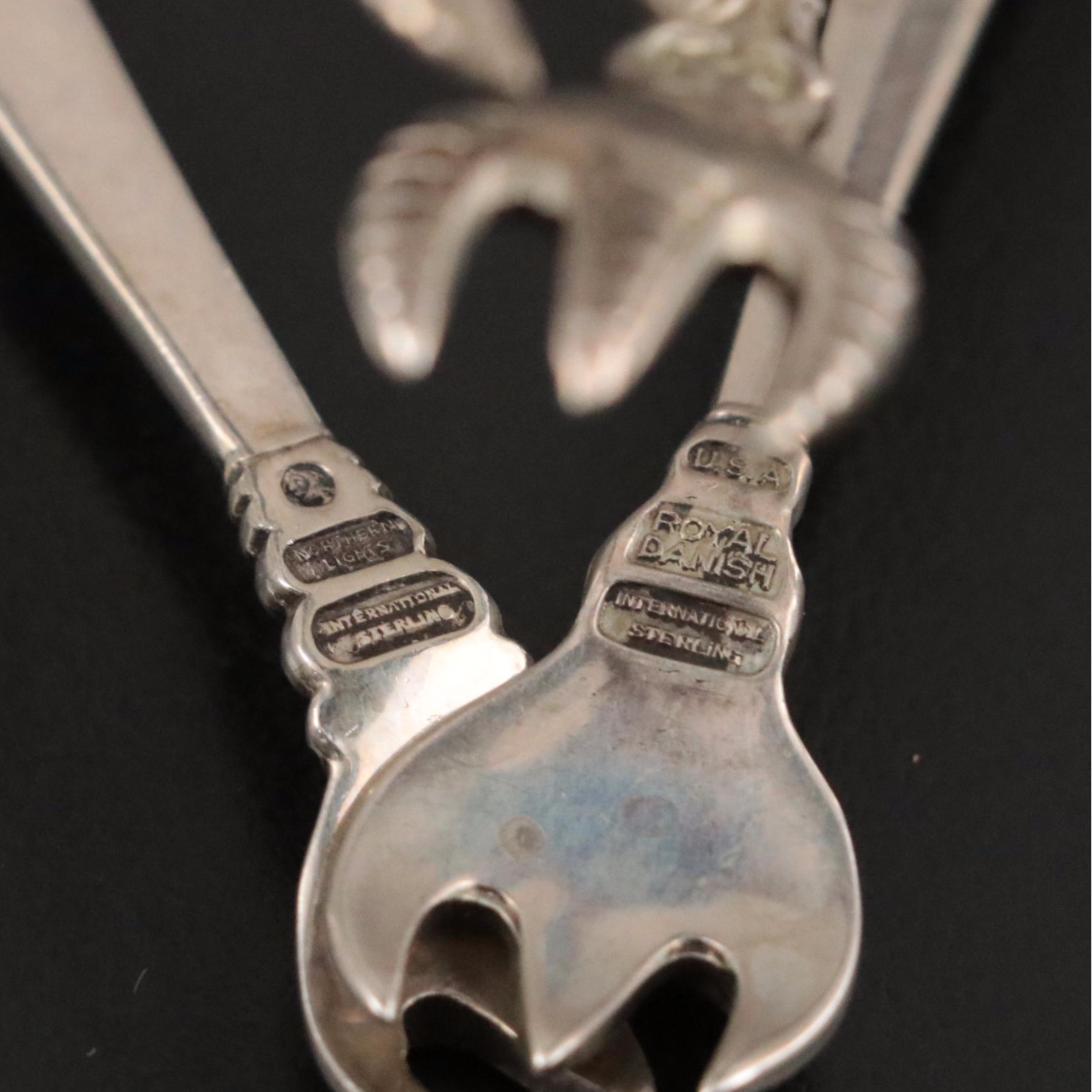 Georg Jenson "Acorn" and Other Danish Modern Sterling Silver Serving Utensils