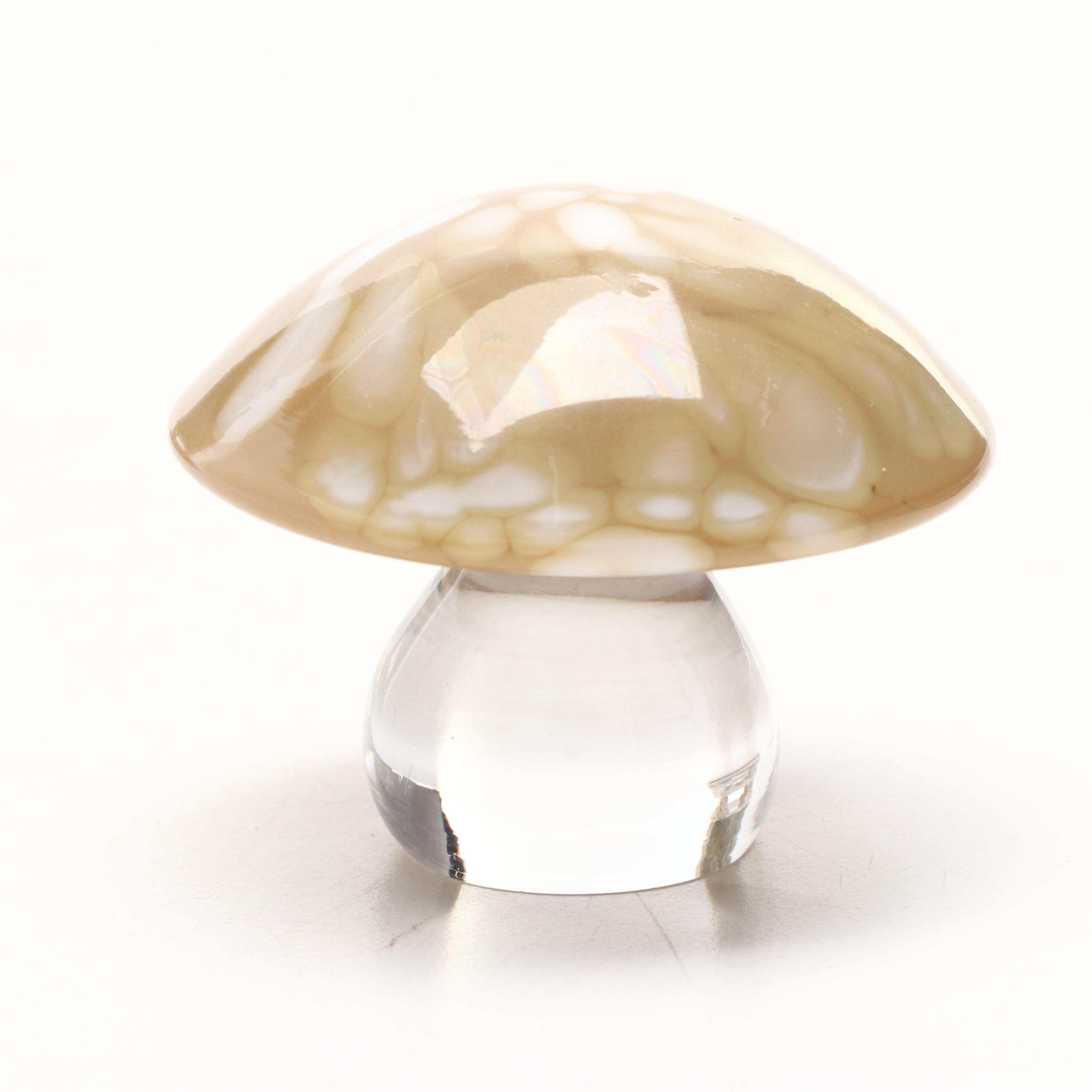 Orrefors Glass Mushroom Paperweight, Vases, Prayer Books and More