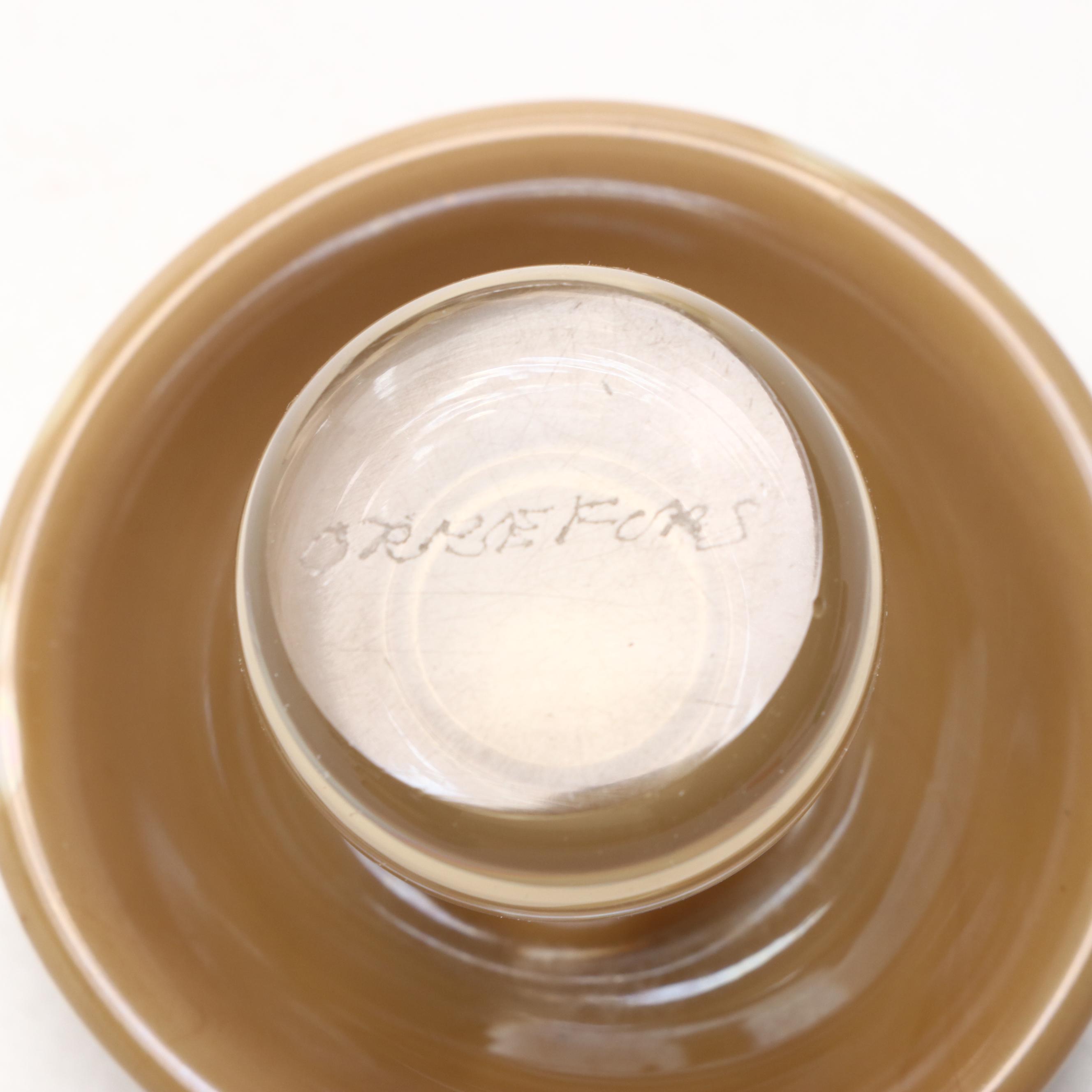 Orrefors Glass Mushroom Paperweight, Vases, Prayer Books and More