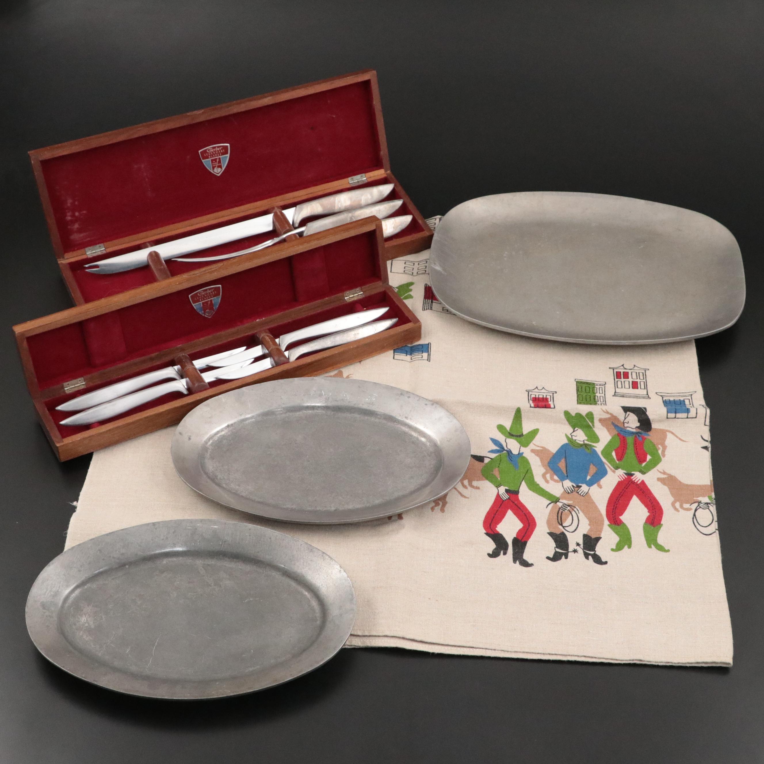 Gerber Legendary Blades Stainless Steel Knife Sets with Other Tableware