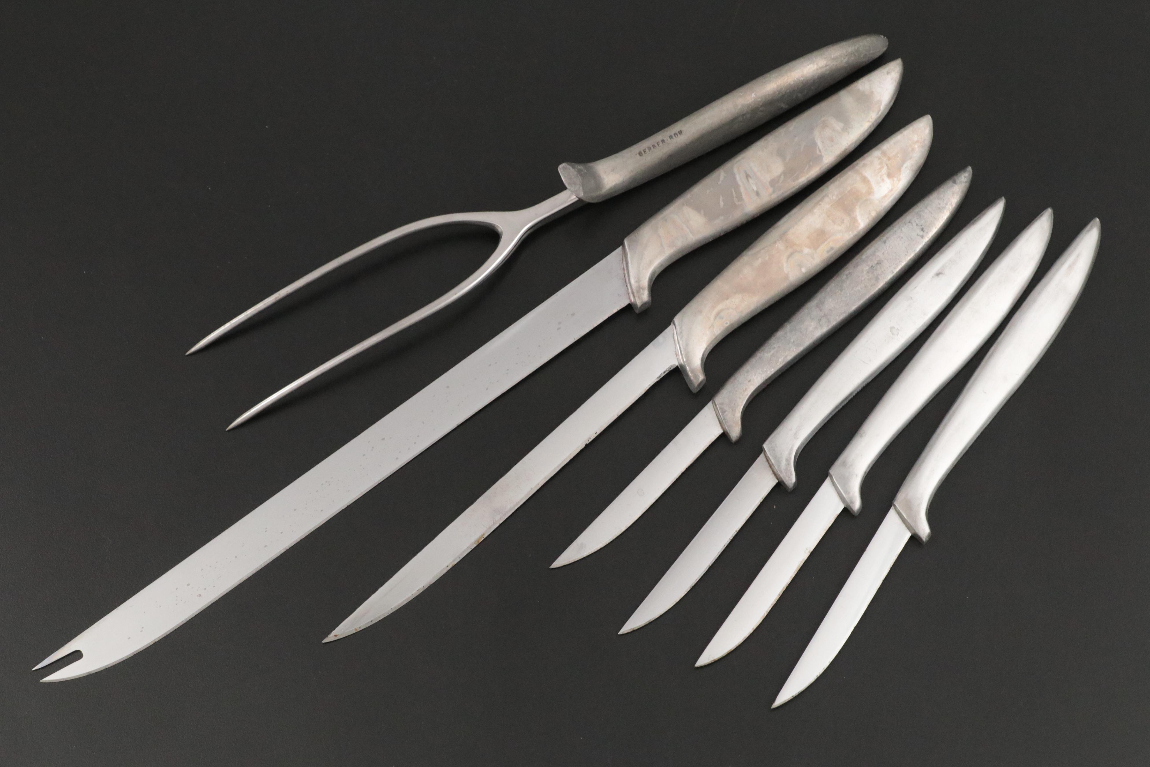 Gerber Legendary Blades Stainless Steel Knife Sets with Other Tableware