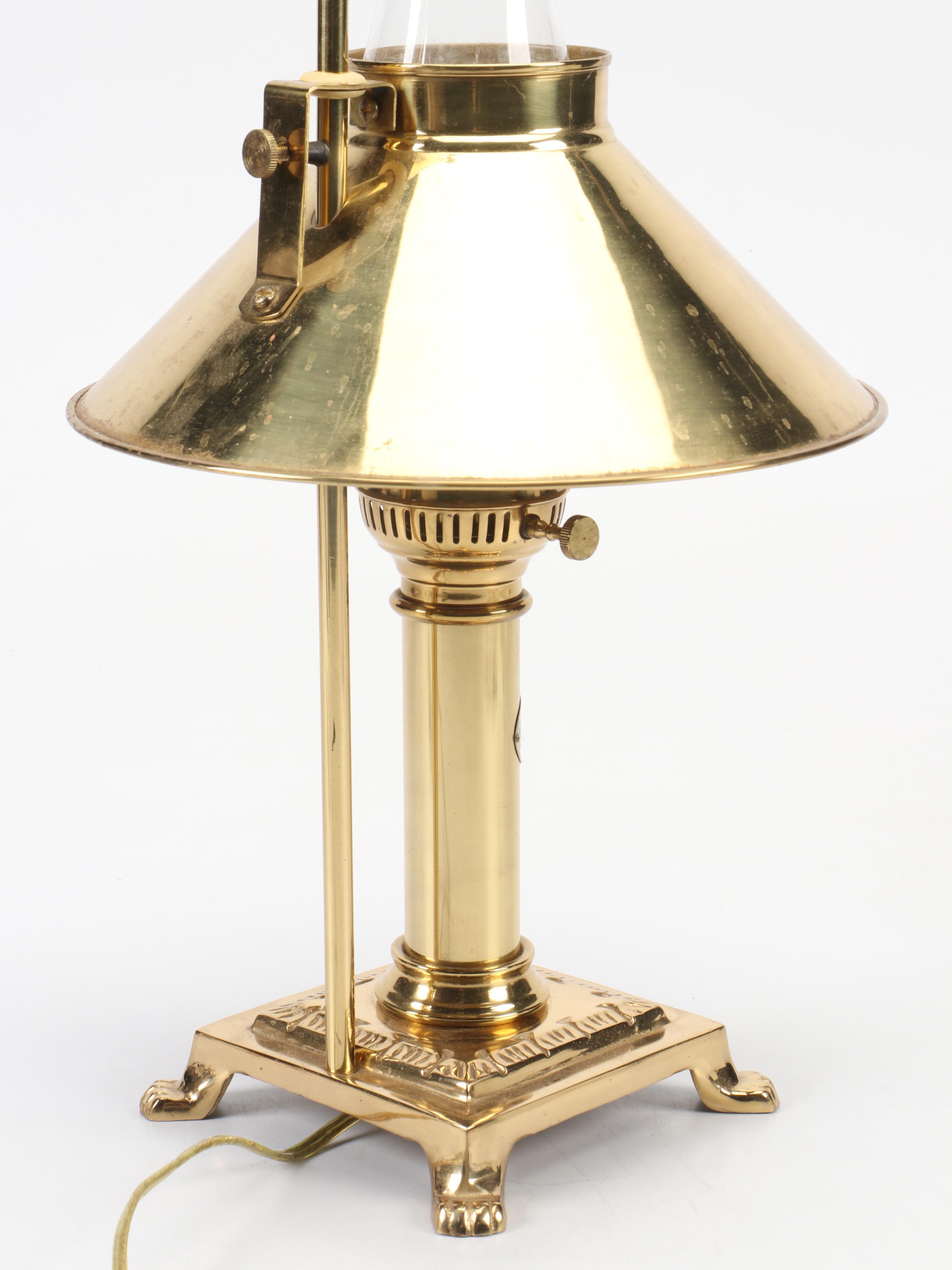 Orient Express Replica Brass Table Lamp