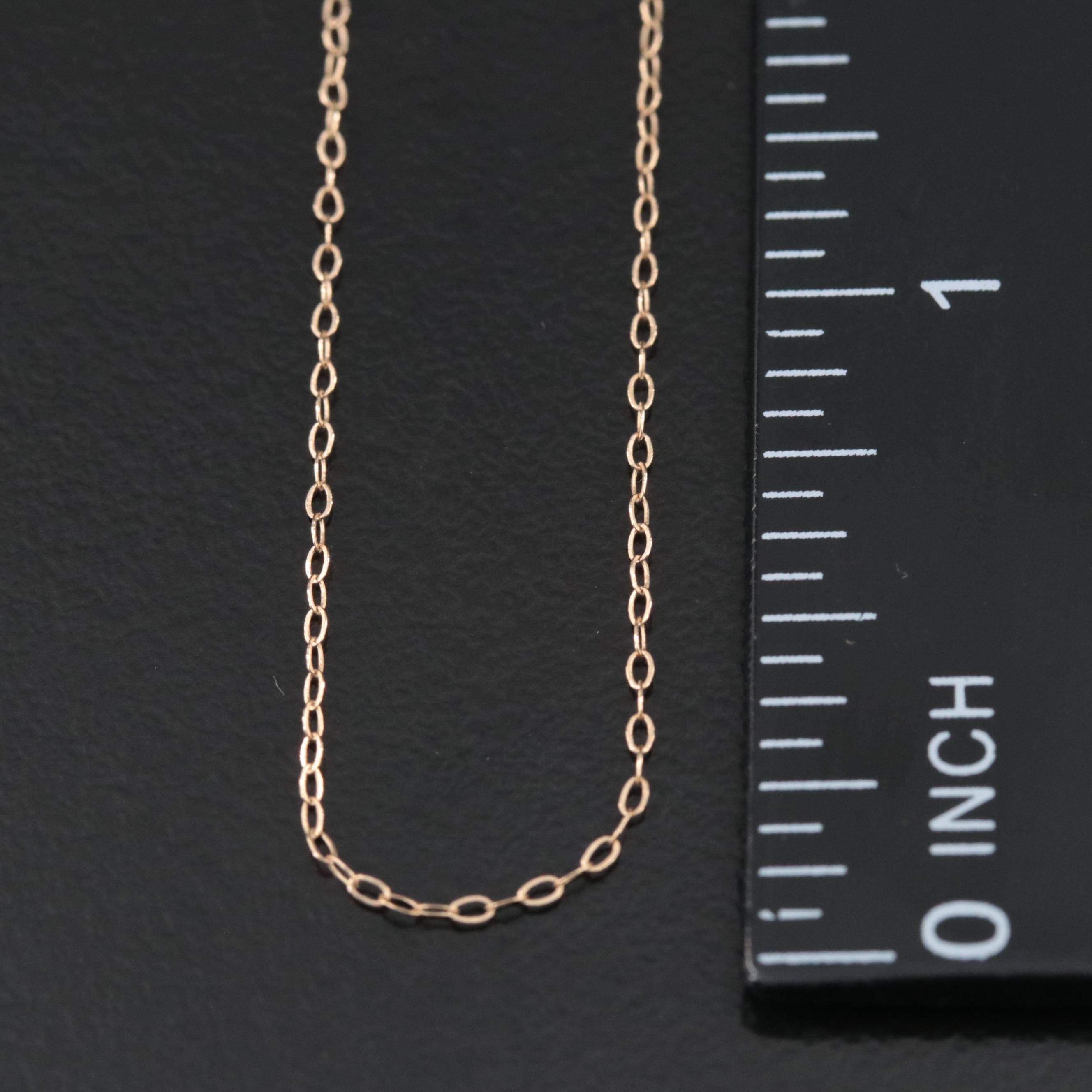 14K Cable Chain Necklace