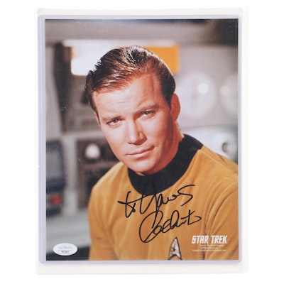 William Shatner Signed "Star Trek" Publicity Still