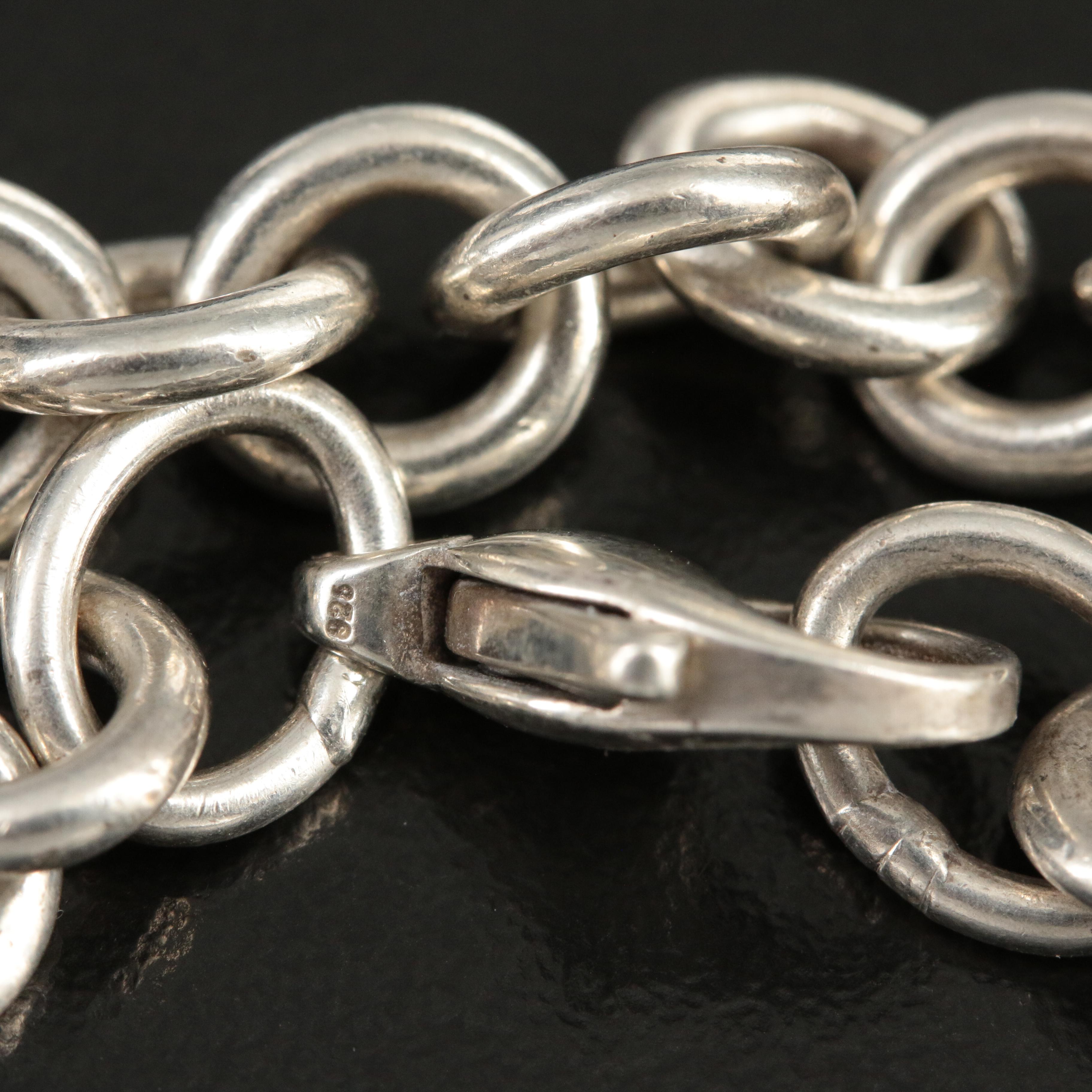 Tiffany & Co. "Return to Tiffany" Sterling Heart Bracelet