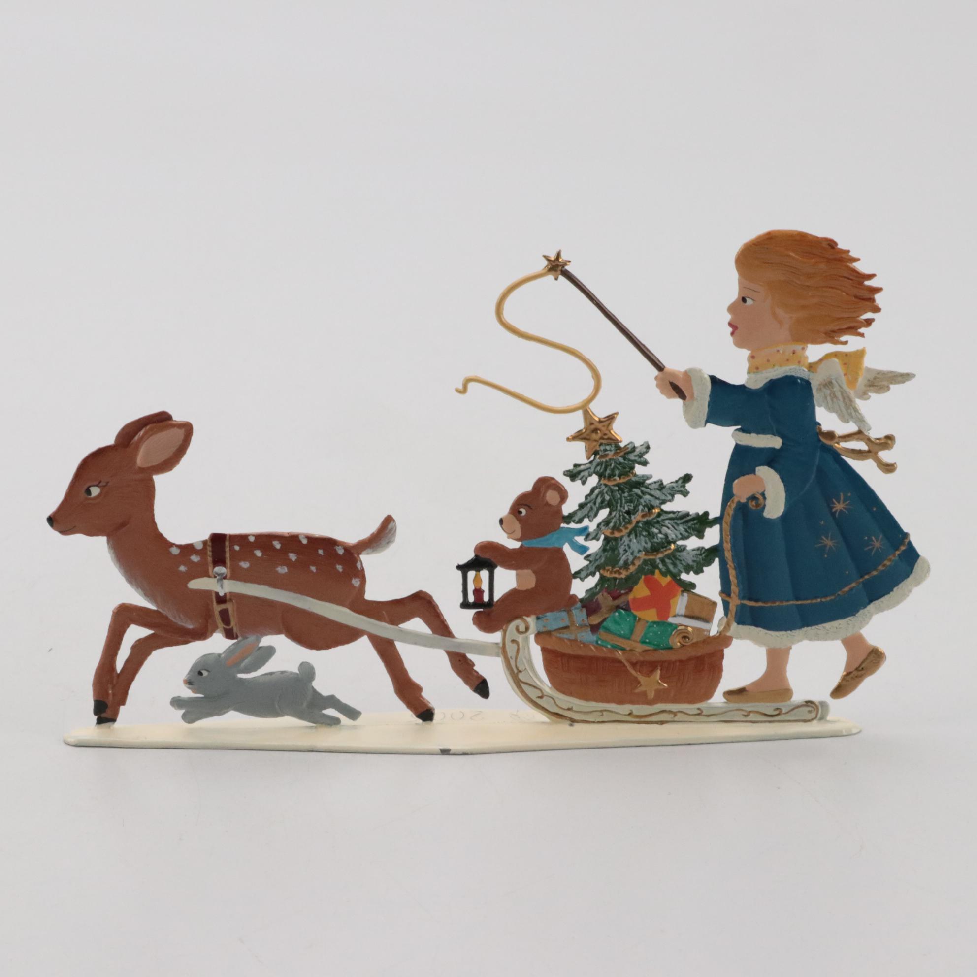 Wilhelm Schweizer German Cold Painted Pewter Zinnfiguren