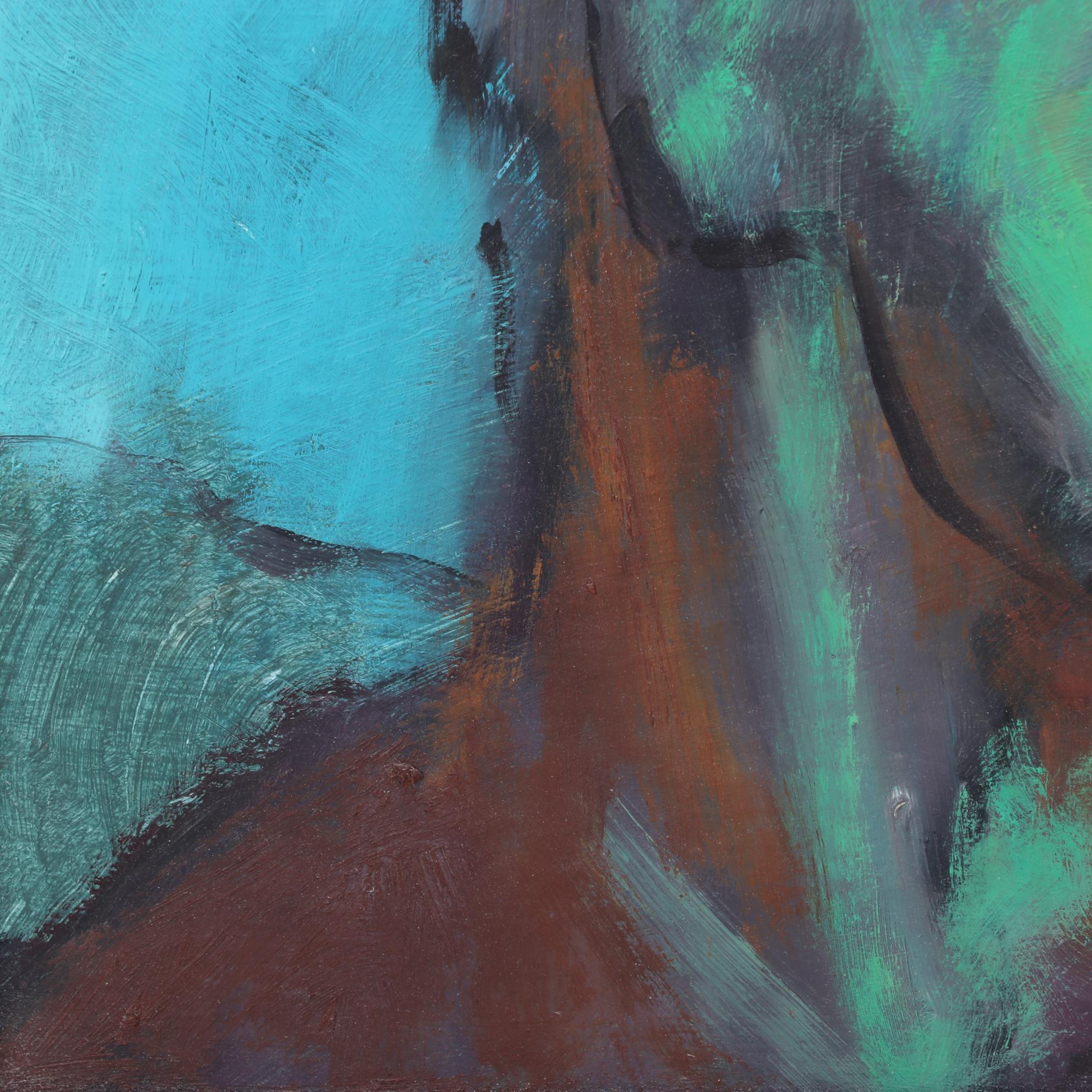 Abstract Portrait Oil Painting, 21st Century