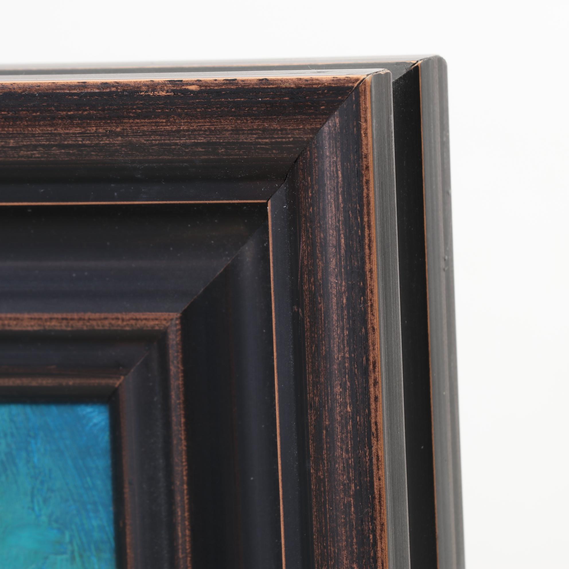 Abstract Portrait Oil Painting, 21st Century