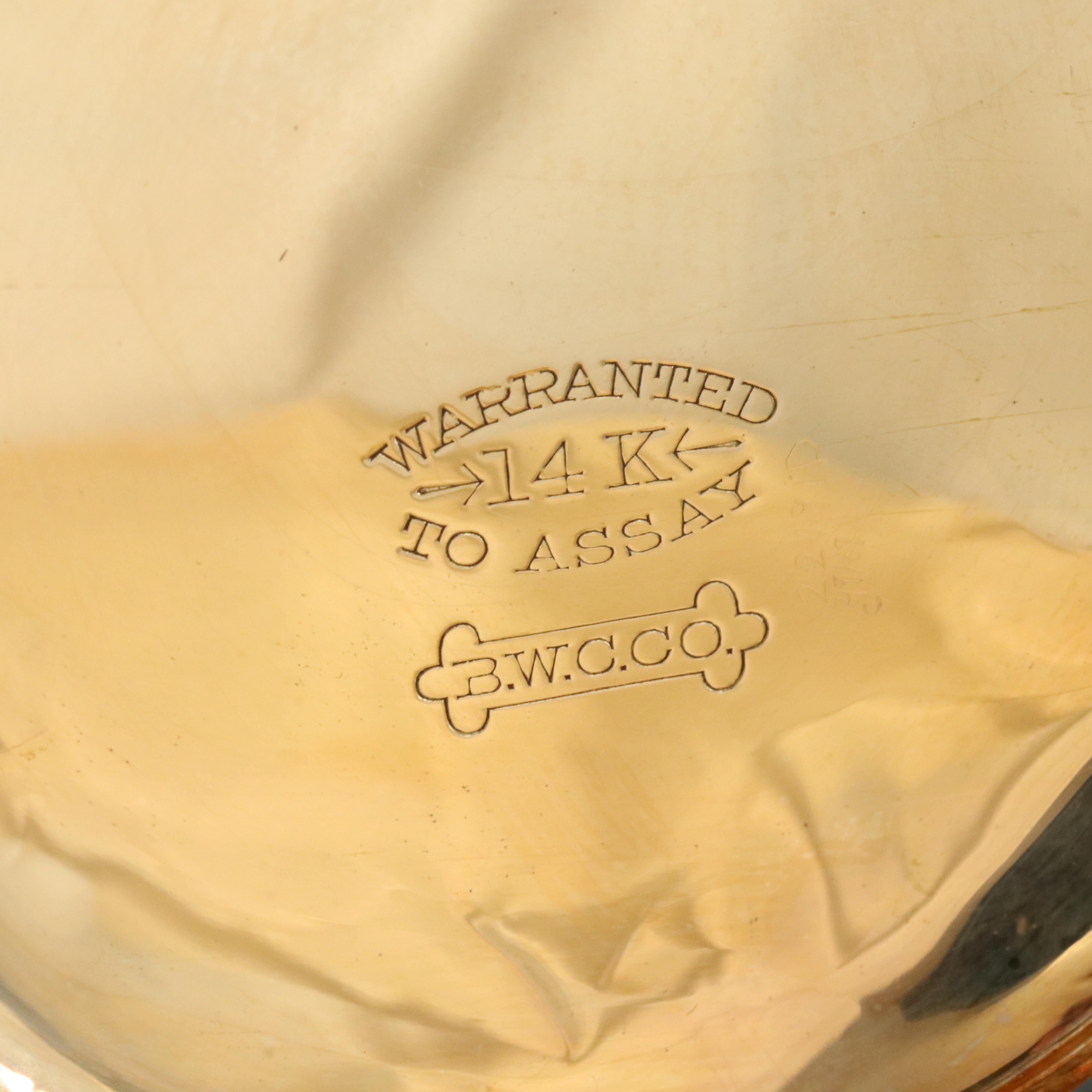 1921 14K Elgin Hunting Case Pocket Watch with 14K Fob