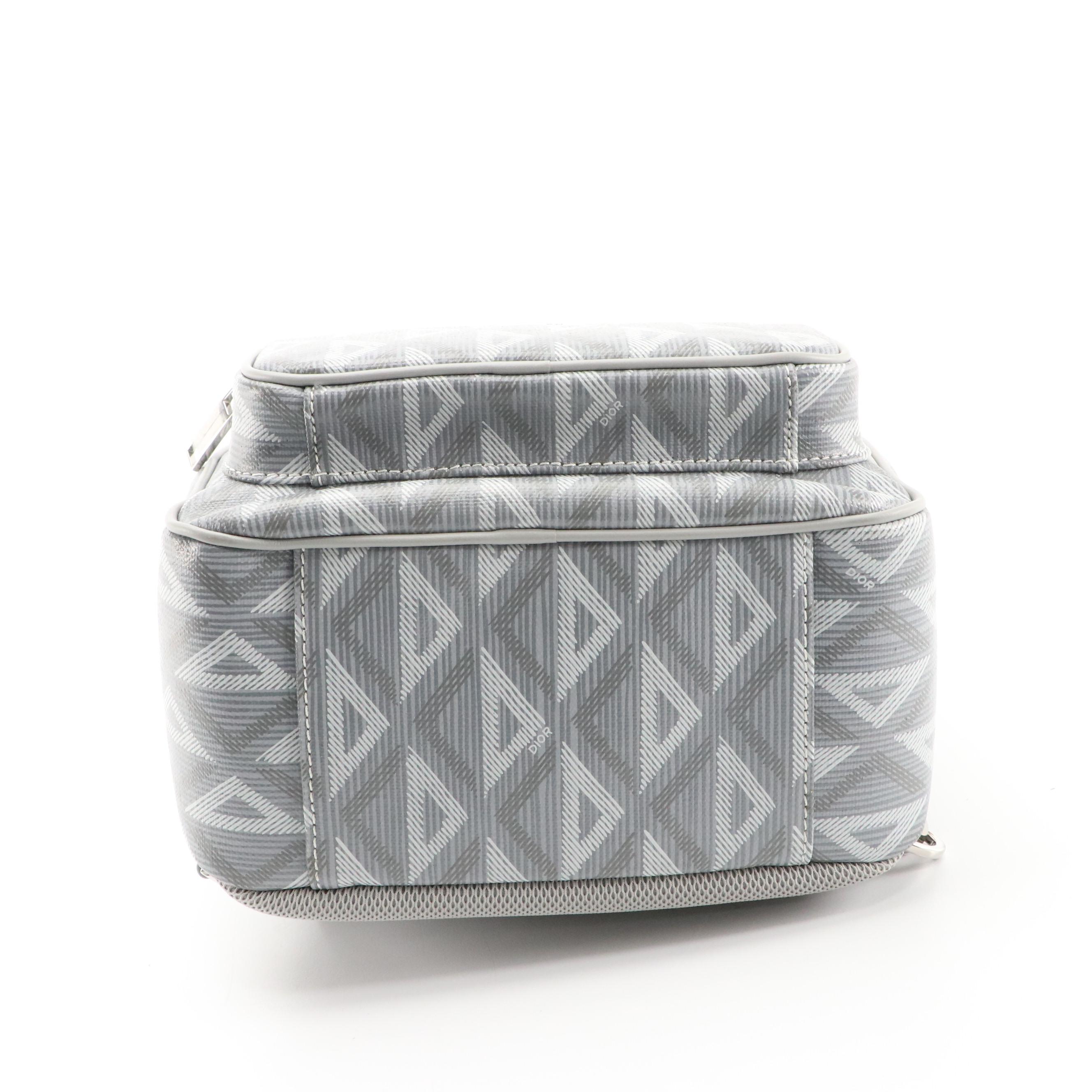 Christian Dior Mini Rider Sling Bag in CD Diamond Coated Canvas, New with Tags