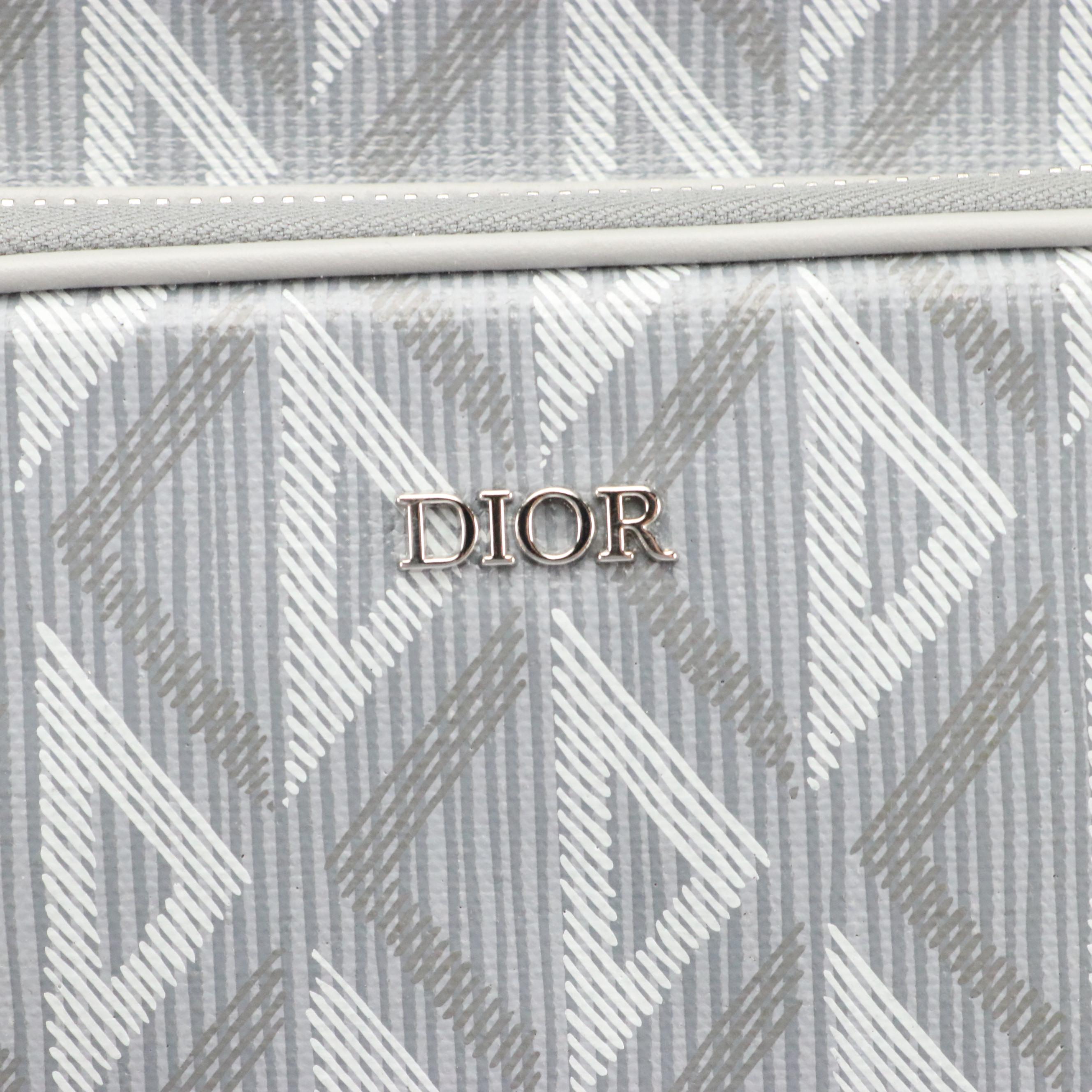 Christian Dior Mini Rider Sling Bag in CD Diamond Coated Canvas, New with Tags
