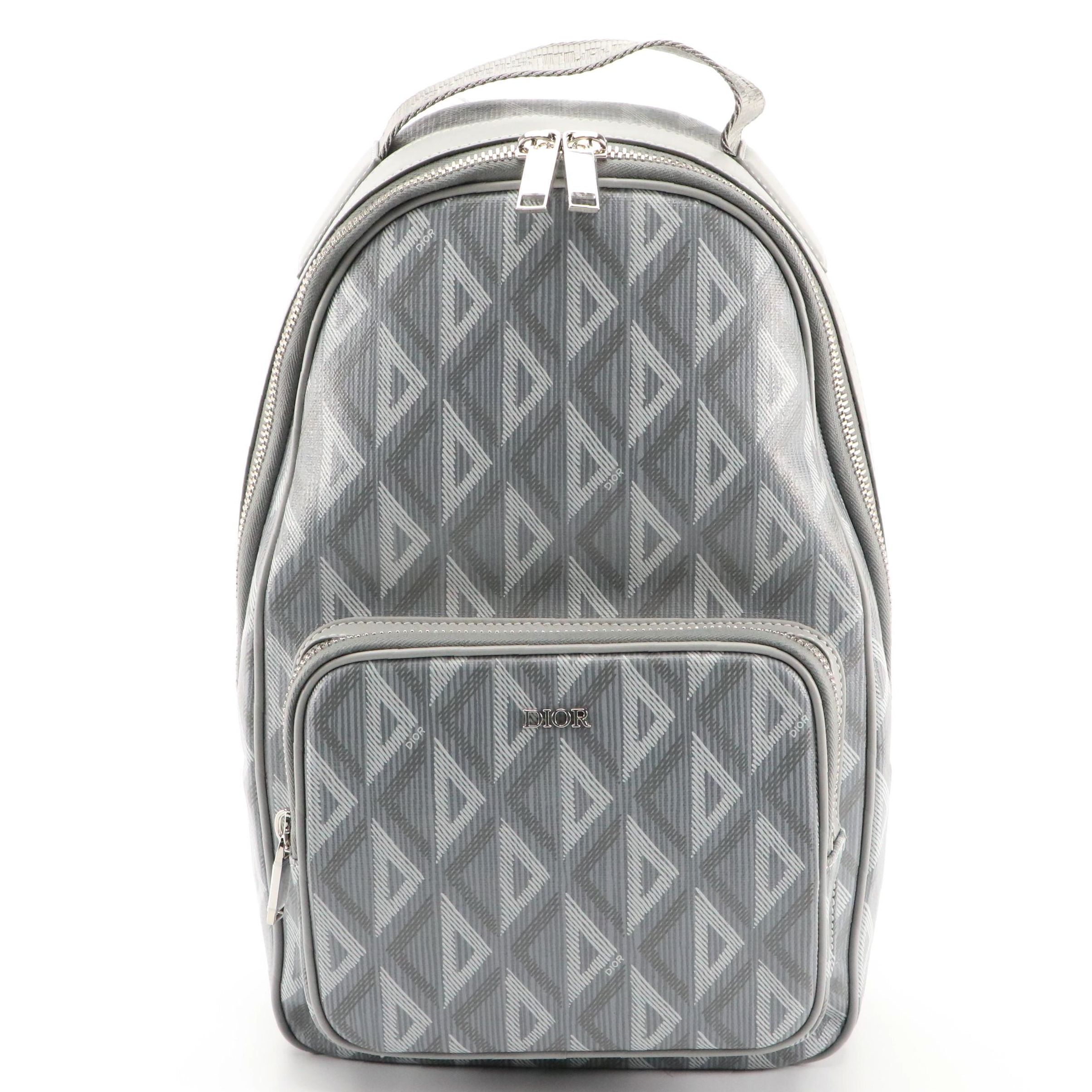 Christian Dior Mini Rider Sling Bag in CD Diamond Coated Canvas, New with Tags