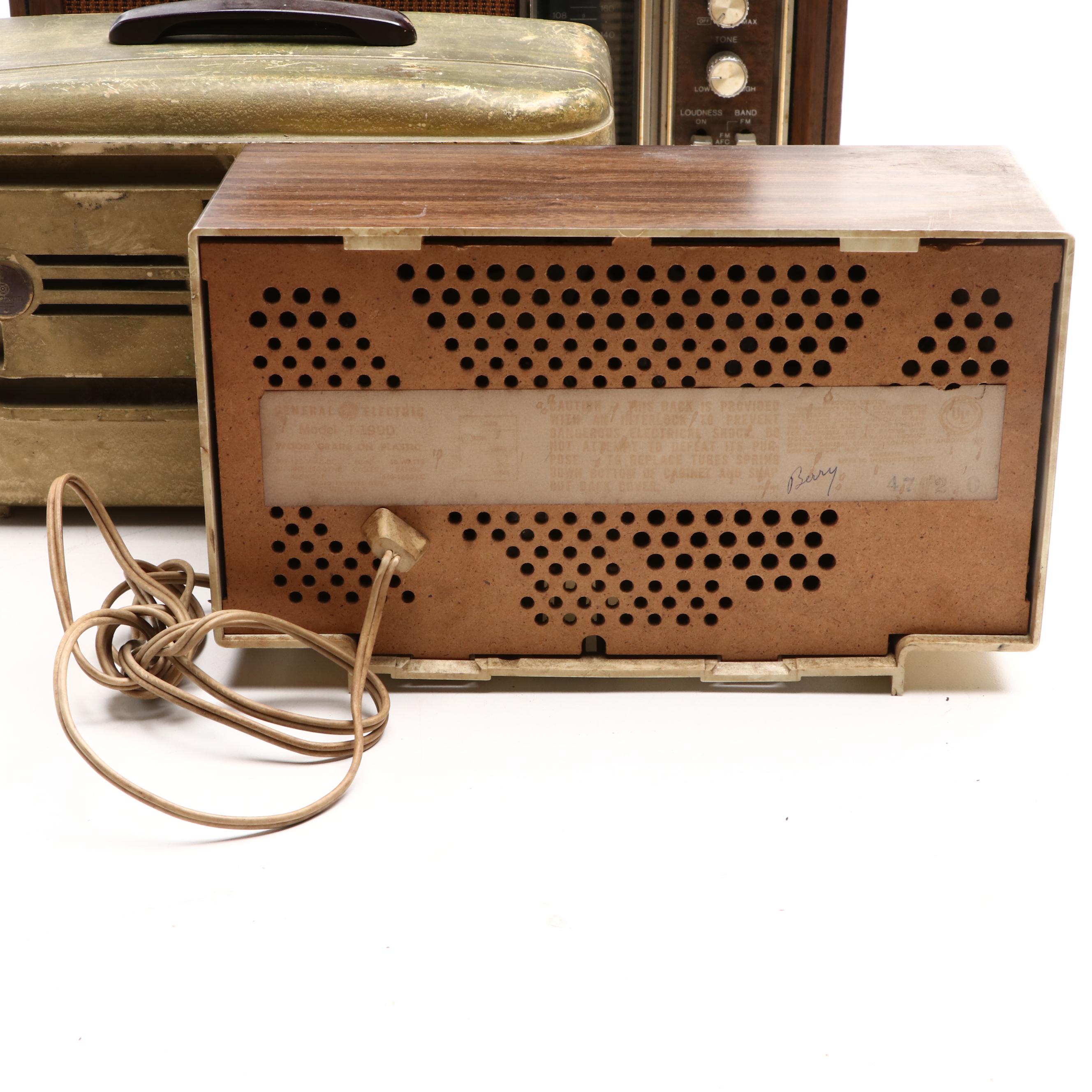 RCA Victor Model 75X11, Sony, General Electric and Other Tabletop Radios