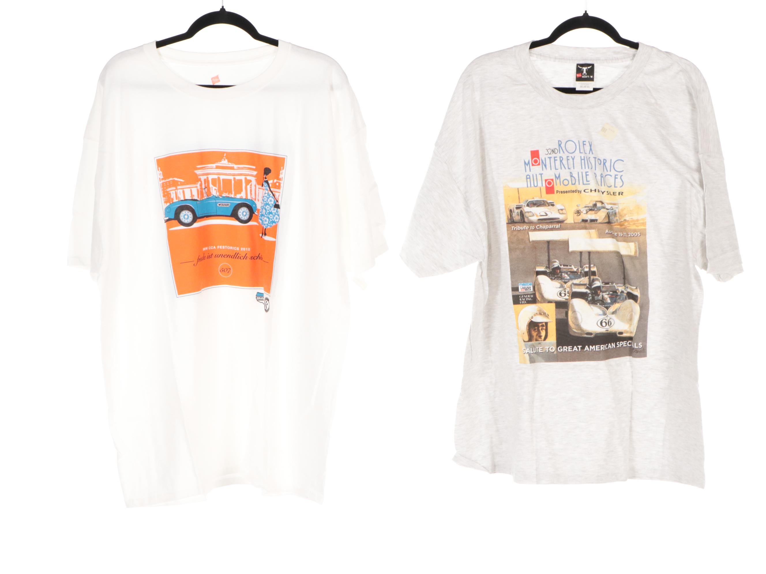 Men's Assorted Cotton BMW Graphic Print T-Shirts