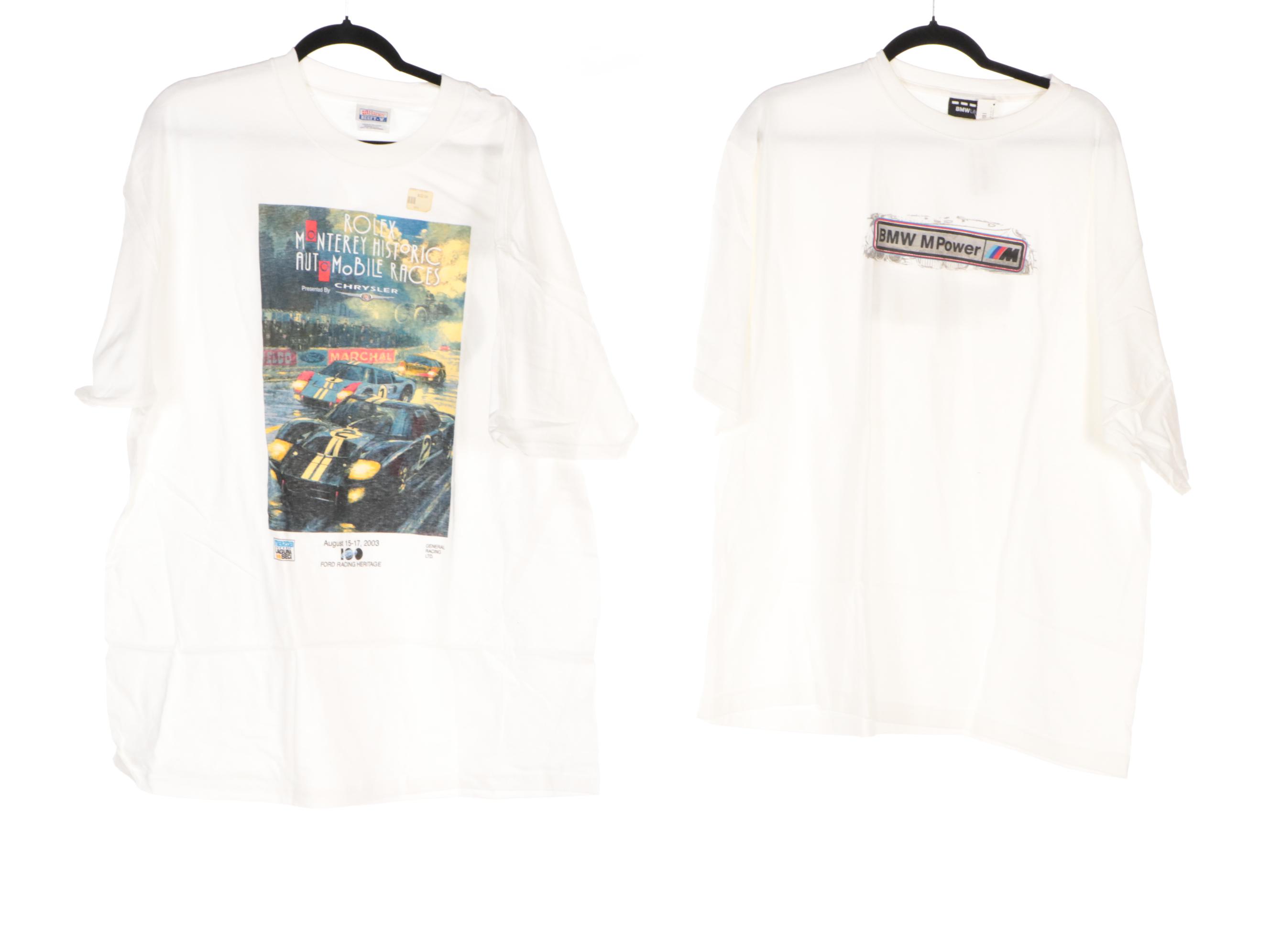 Men's Assorted Cotton BMW Graphic Print T-Shirts