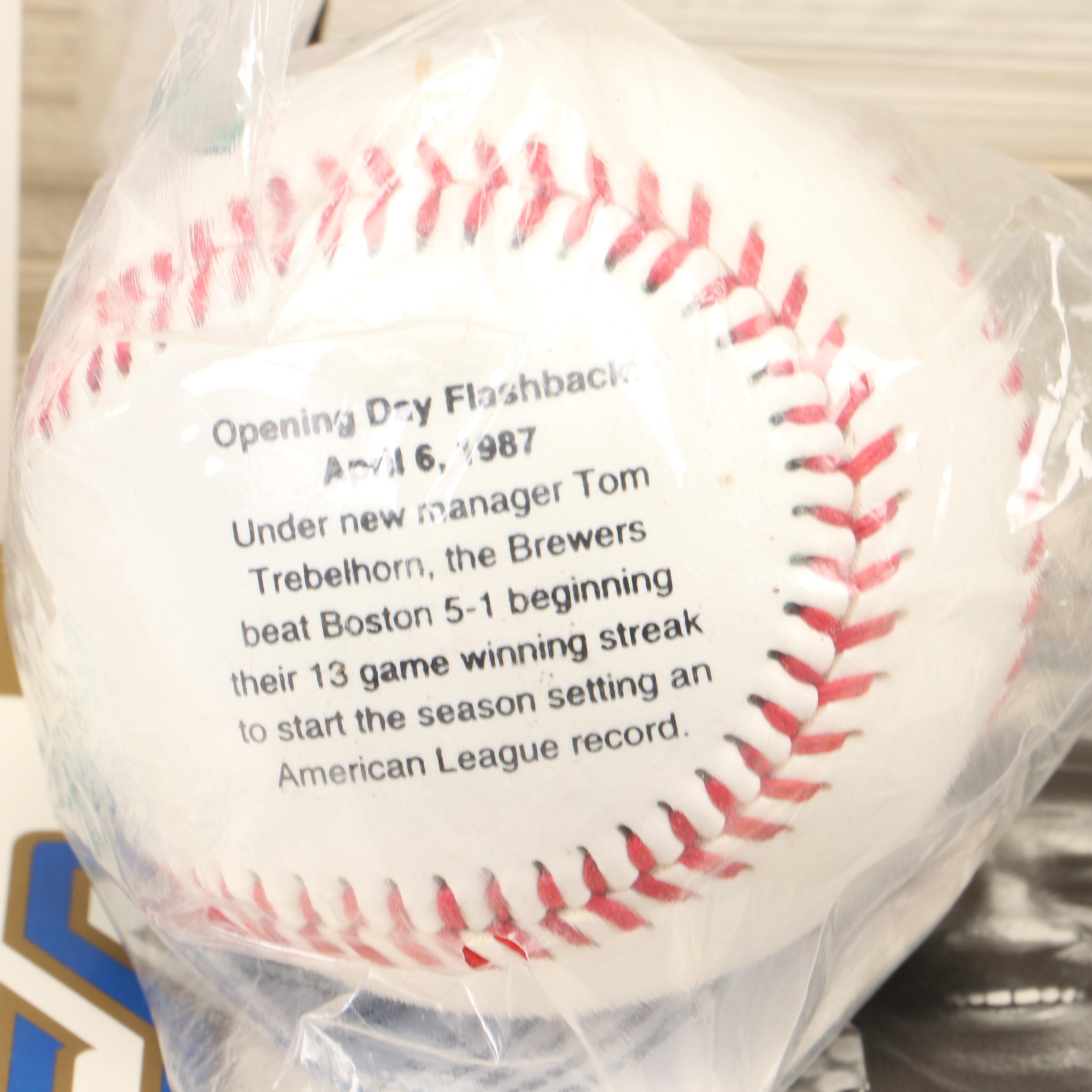 Milwaukee Brewers Baseball Cards, Pins, Hats, and More, Late 20th Century