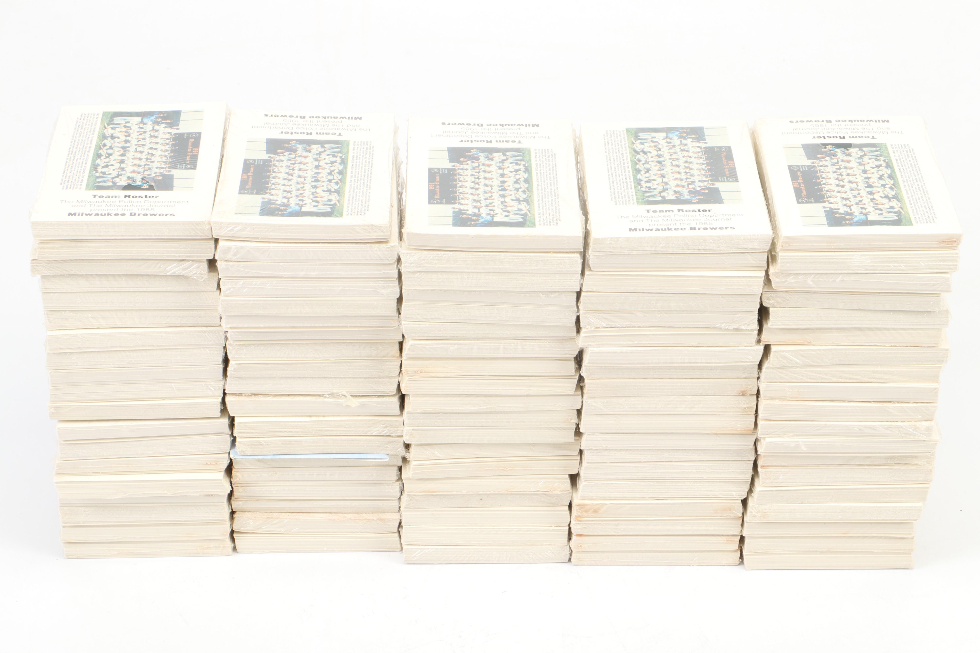 Milwaukee Brewers Baseball Cards, Pins, Hats, and More, Late 20th Century