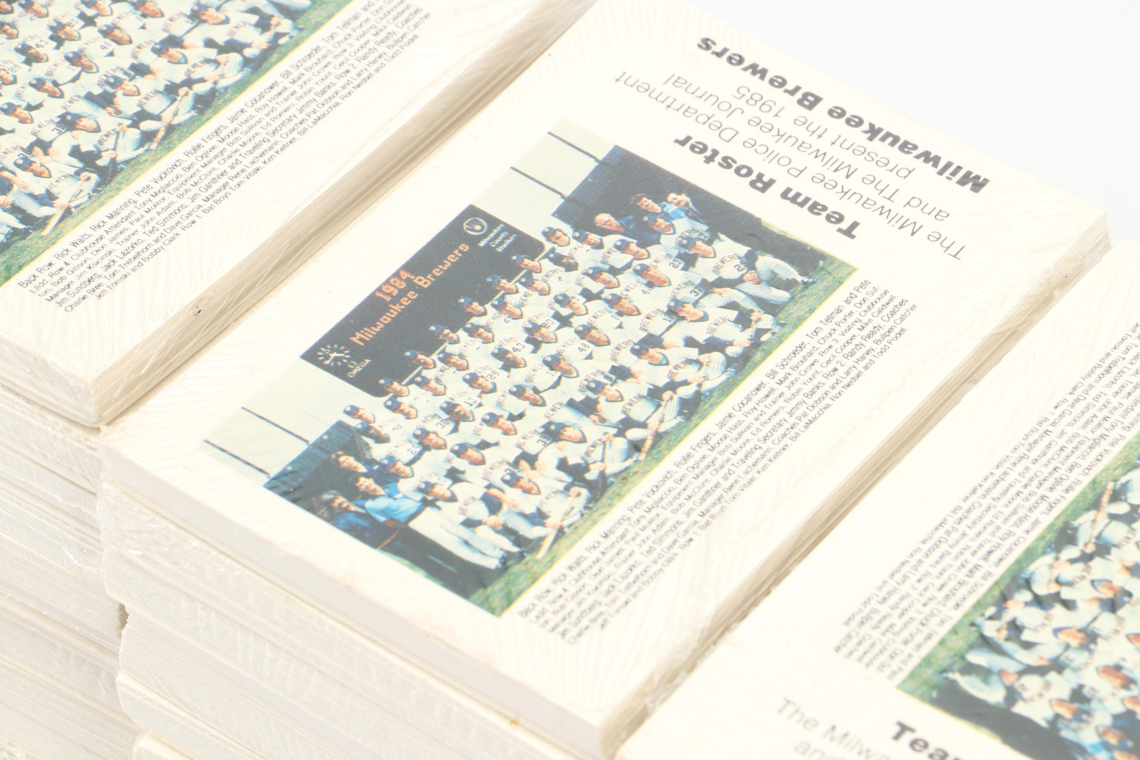 Milwaukee Brewers Baseball Cards, Pins, Hats, and More, Late 20th Century