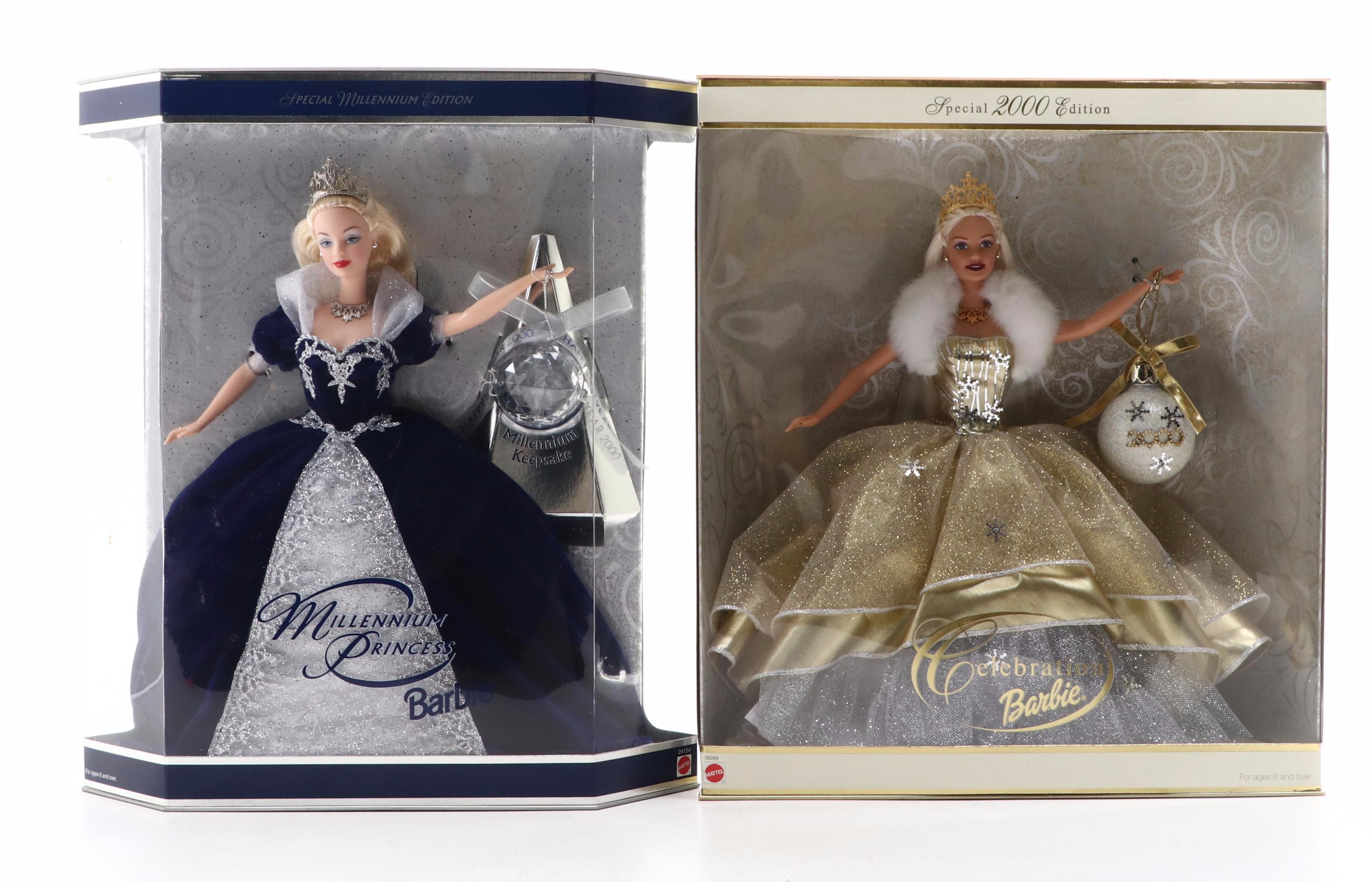 Mattel "Crystal Rhapsody", "Royal Splendor" and More Barbie Dolls