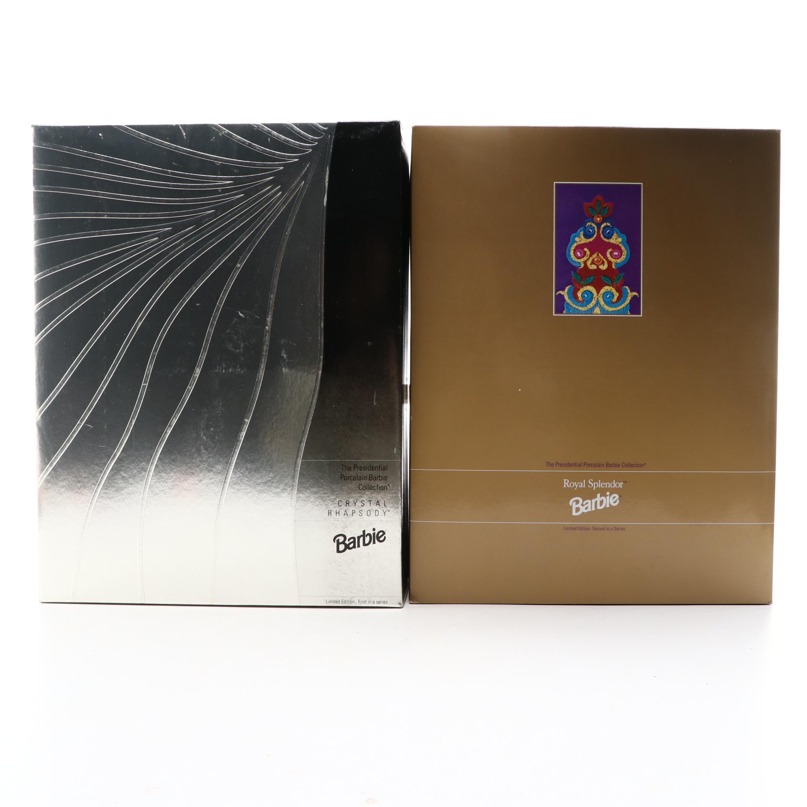 Mattel "Crystal Rhapsody", "Royal Splendor" and More Barbie Dolls