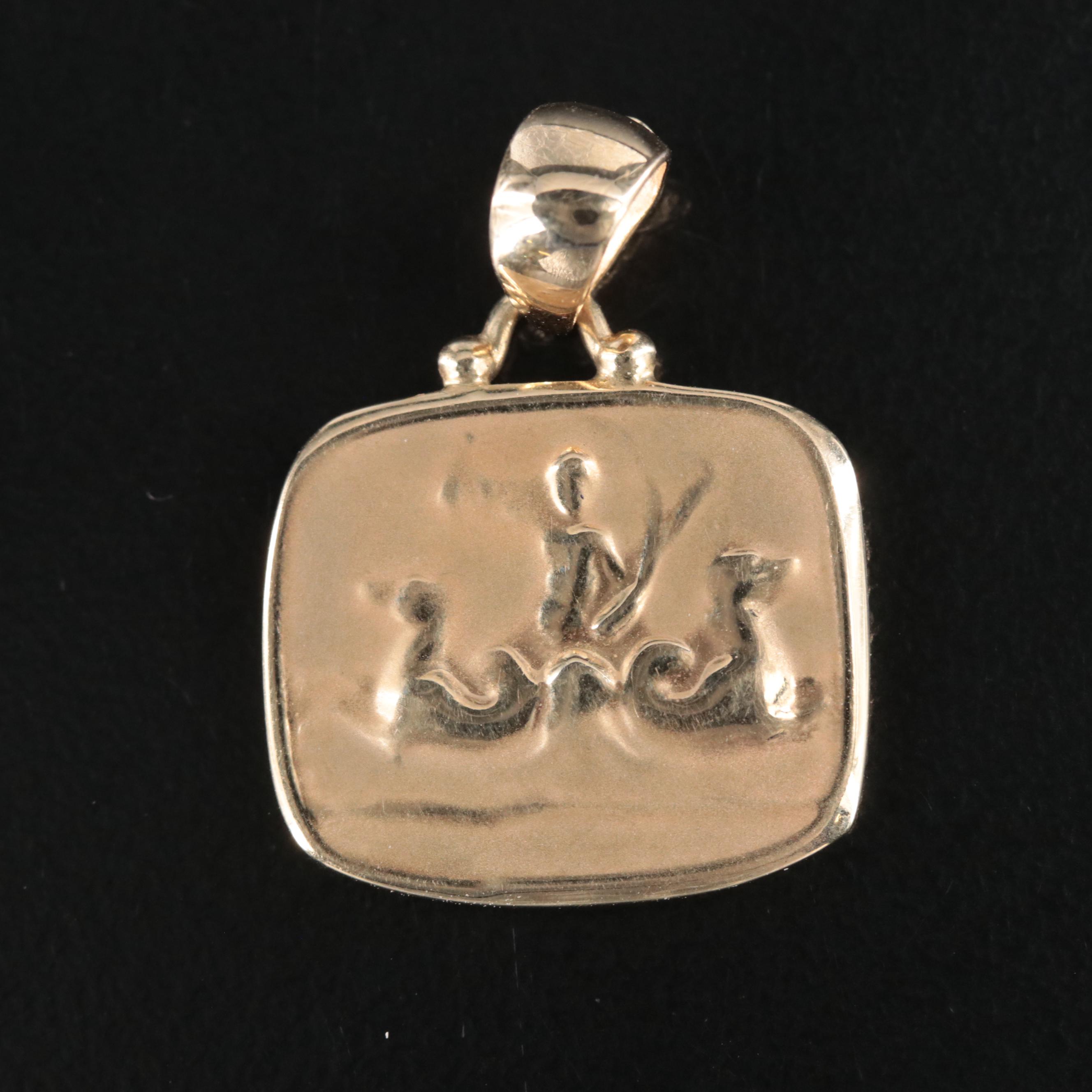 Italian 14K Pendant