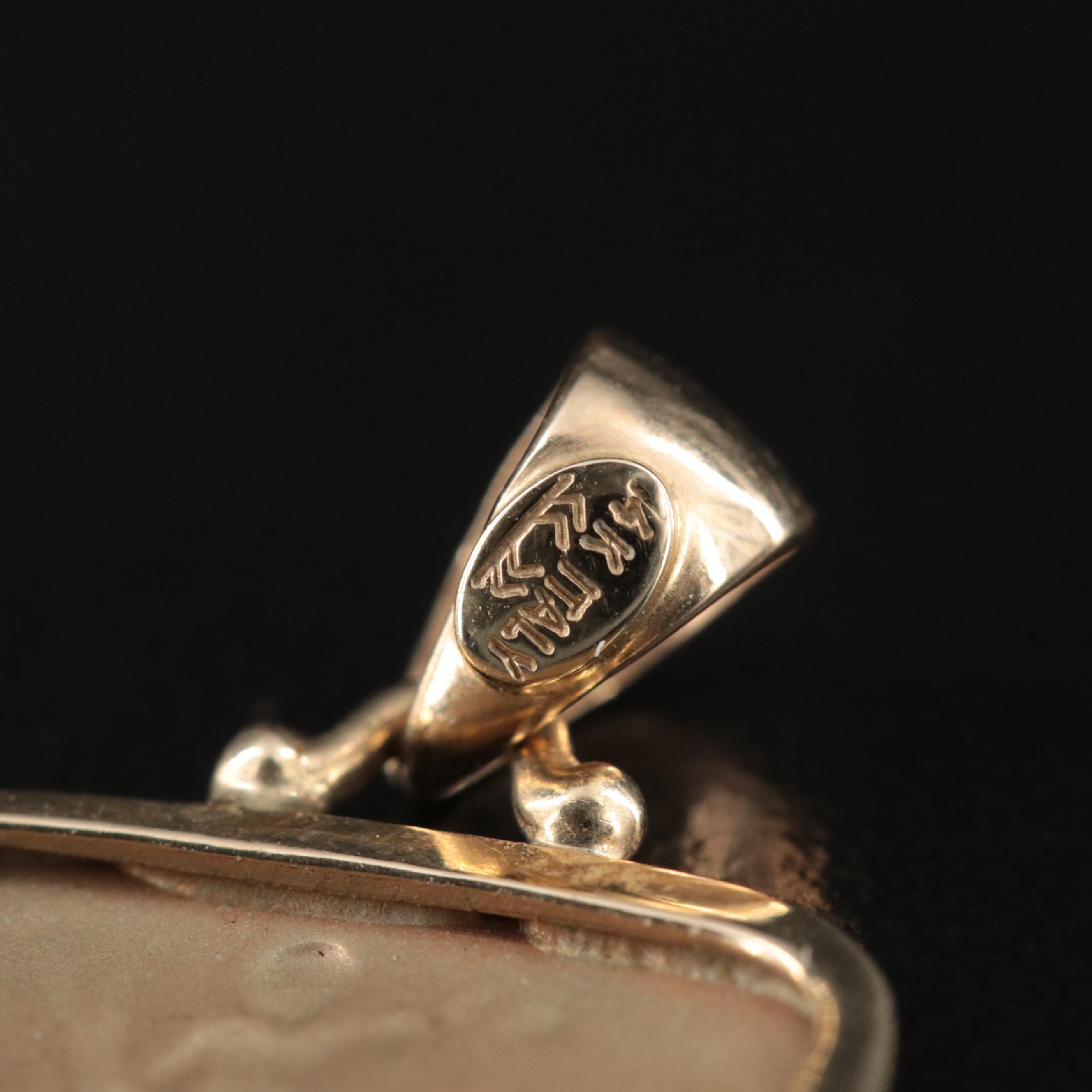 Italian 14K Pendant