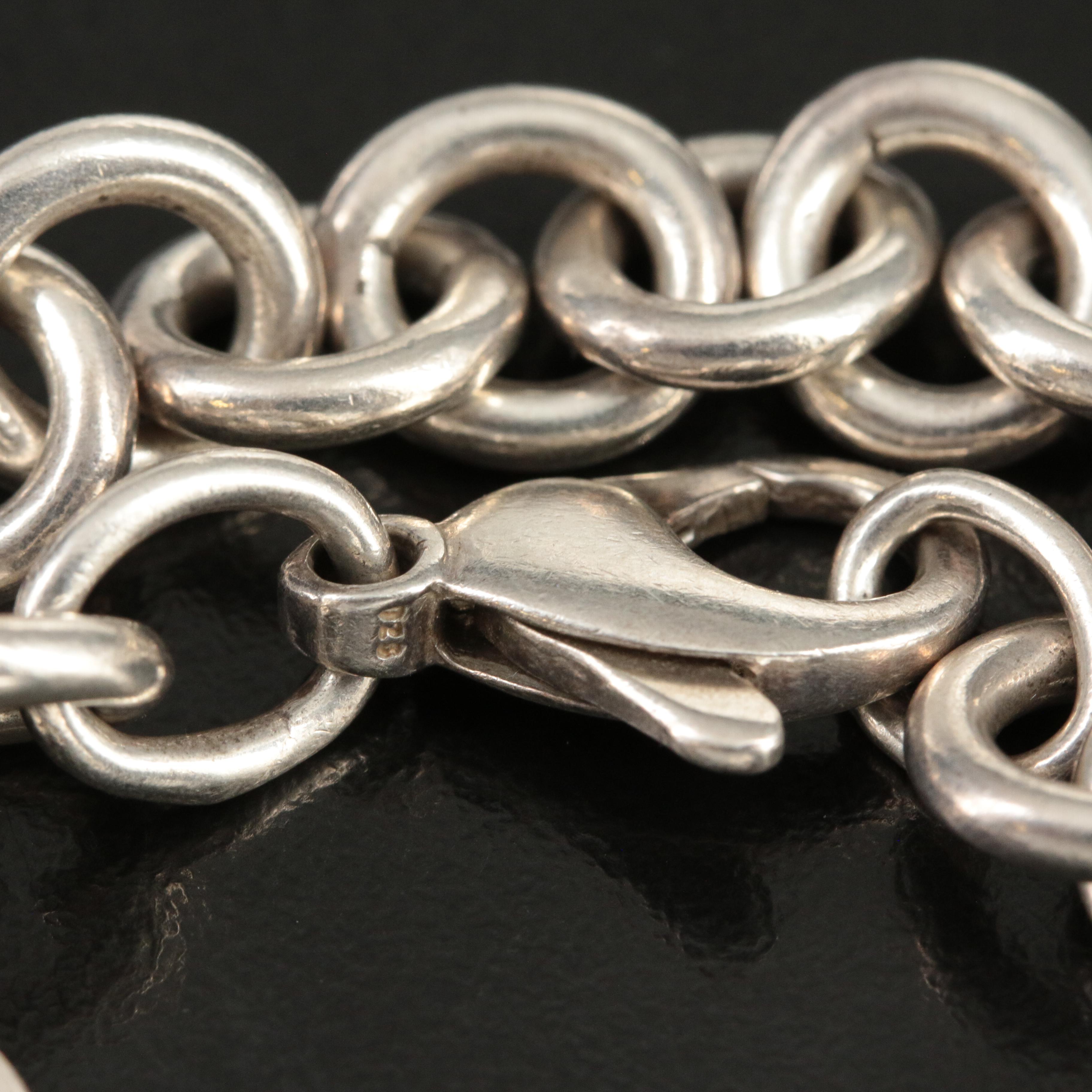 Tiffany & Co. Sterling Heart Tag Bracelet