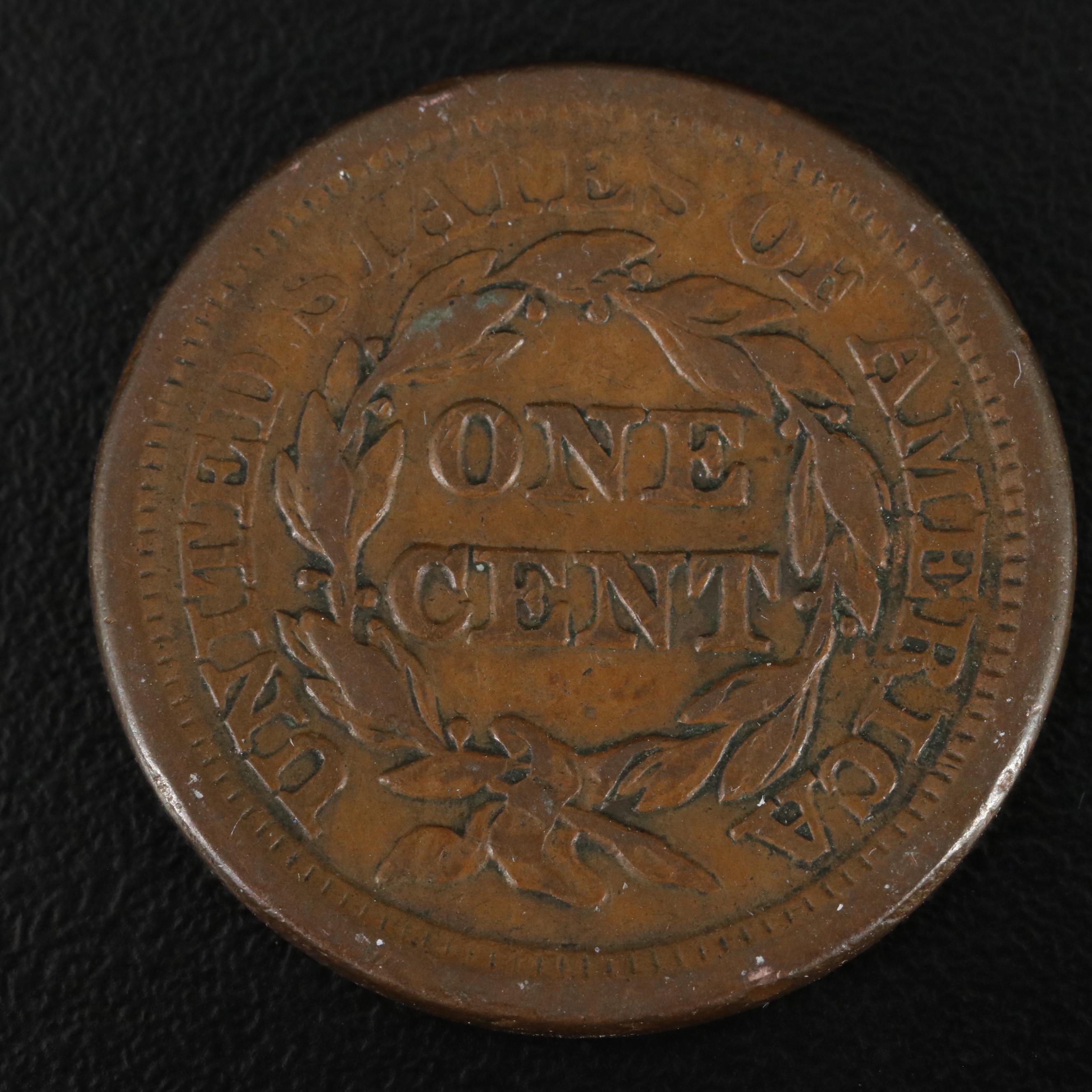 Five Various U.S. Large Cents Including 1832