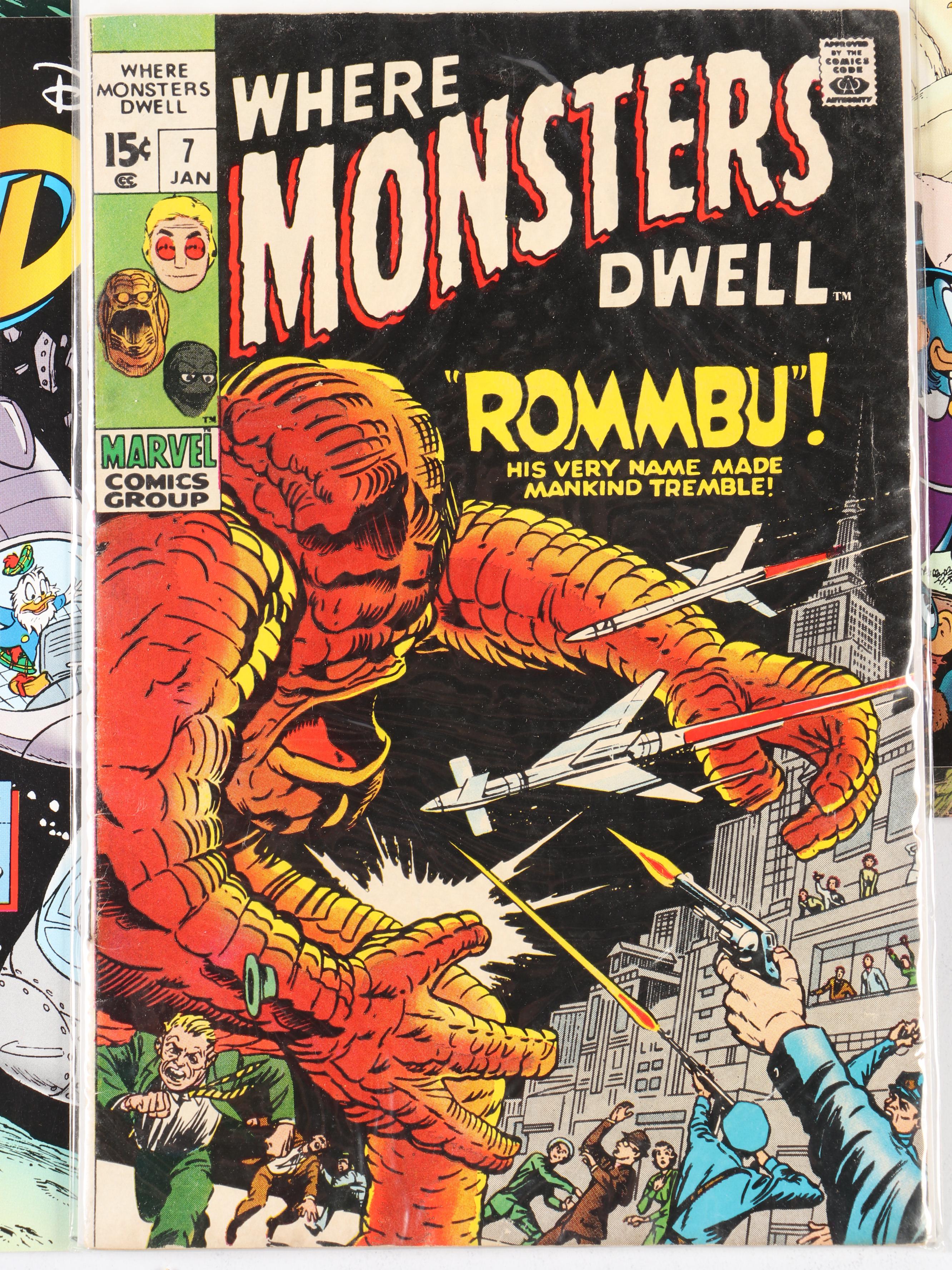 Golden to Modern Age Comic Books Featuring "Doctor Strange" and More