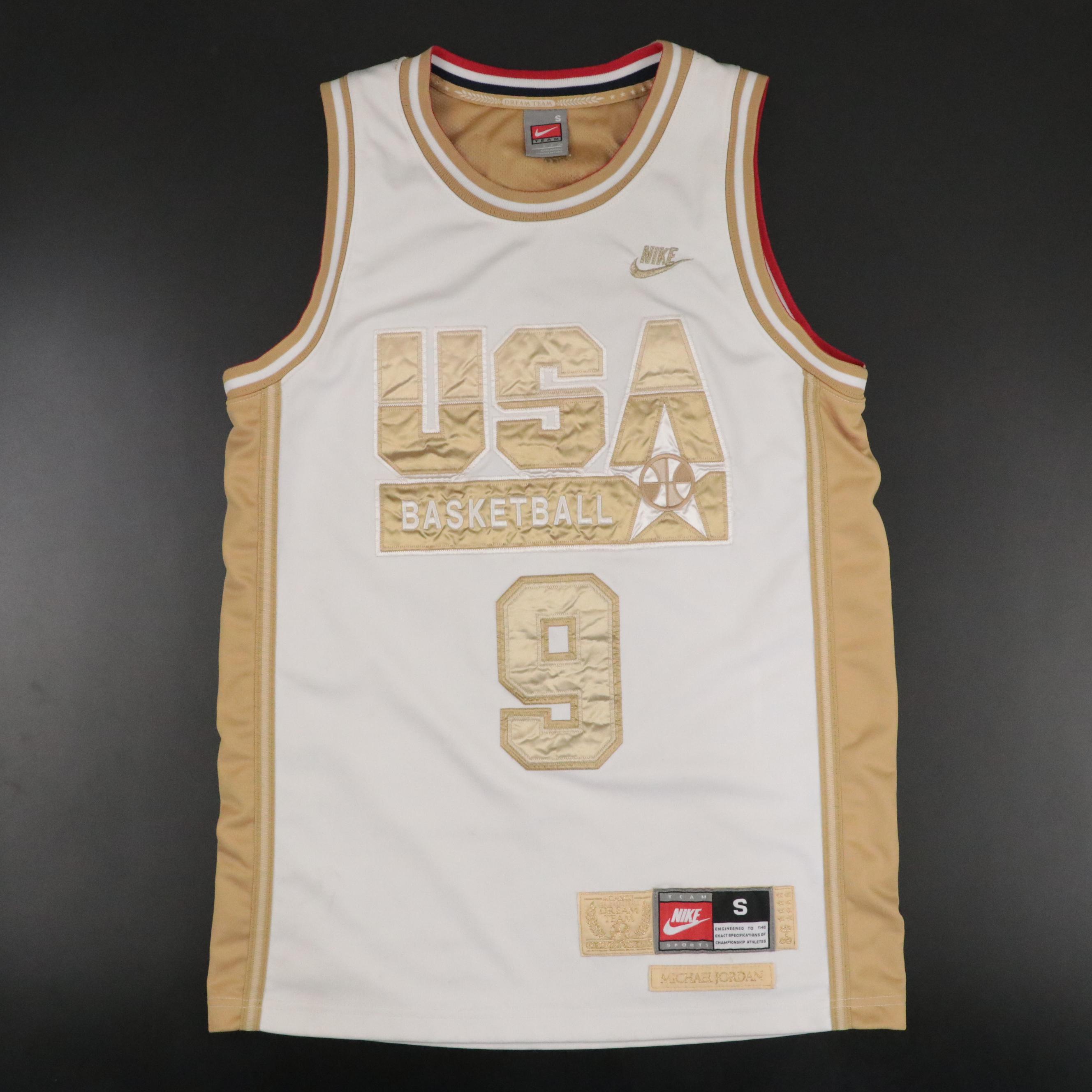 Michael Jordan Team USA Nike Stitched Basketball Jersey
