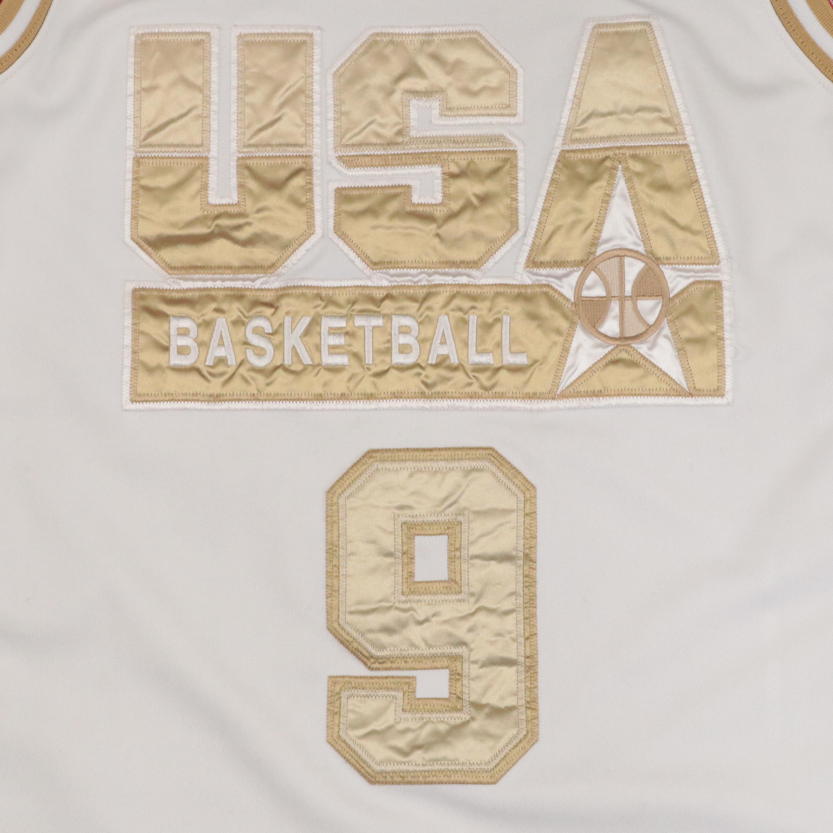 Michael Jordan Team USA Nike Stitched Basketball Jersey