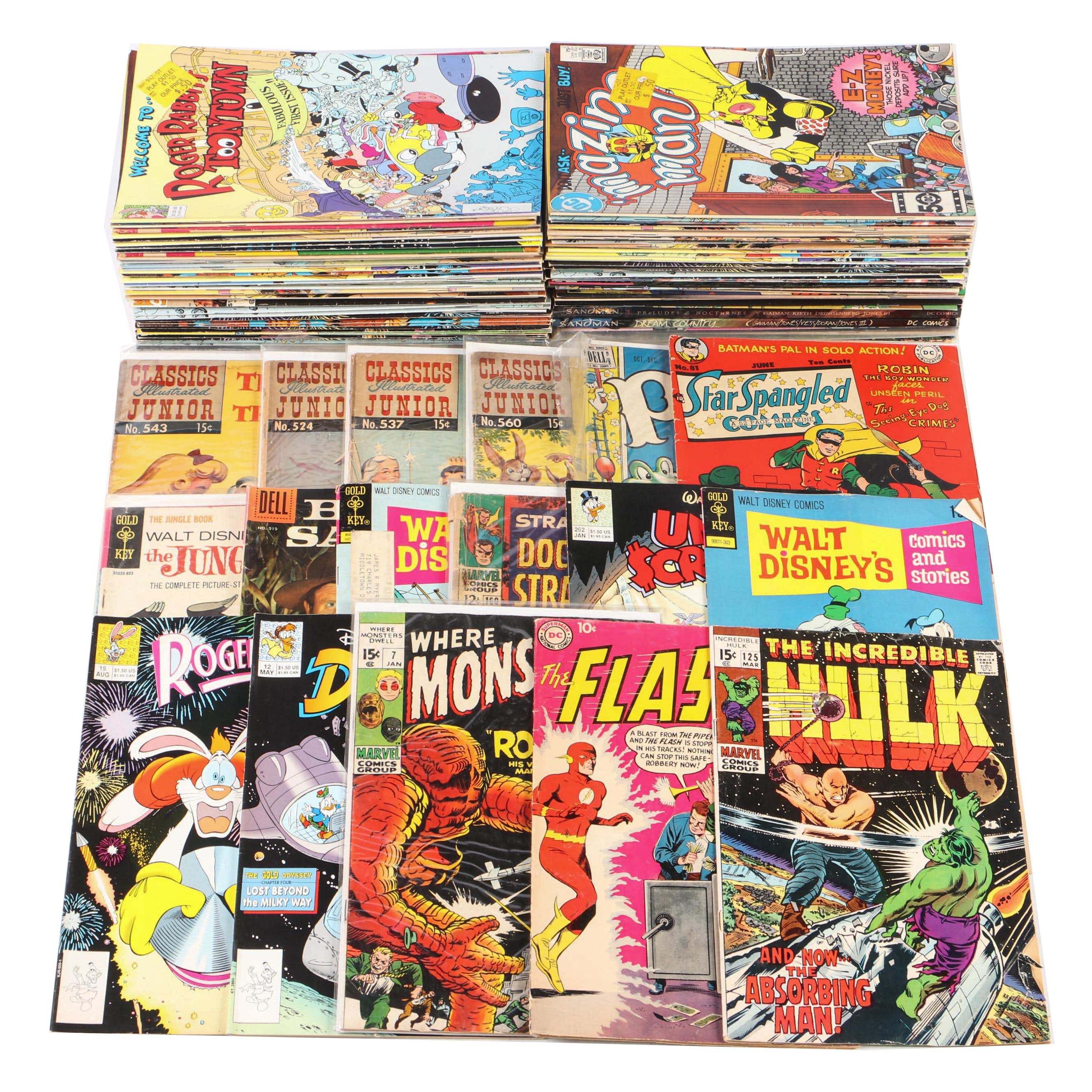 Golden to Modern Age Comic Books Featuring "Doctor Strange" and More