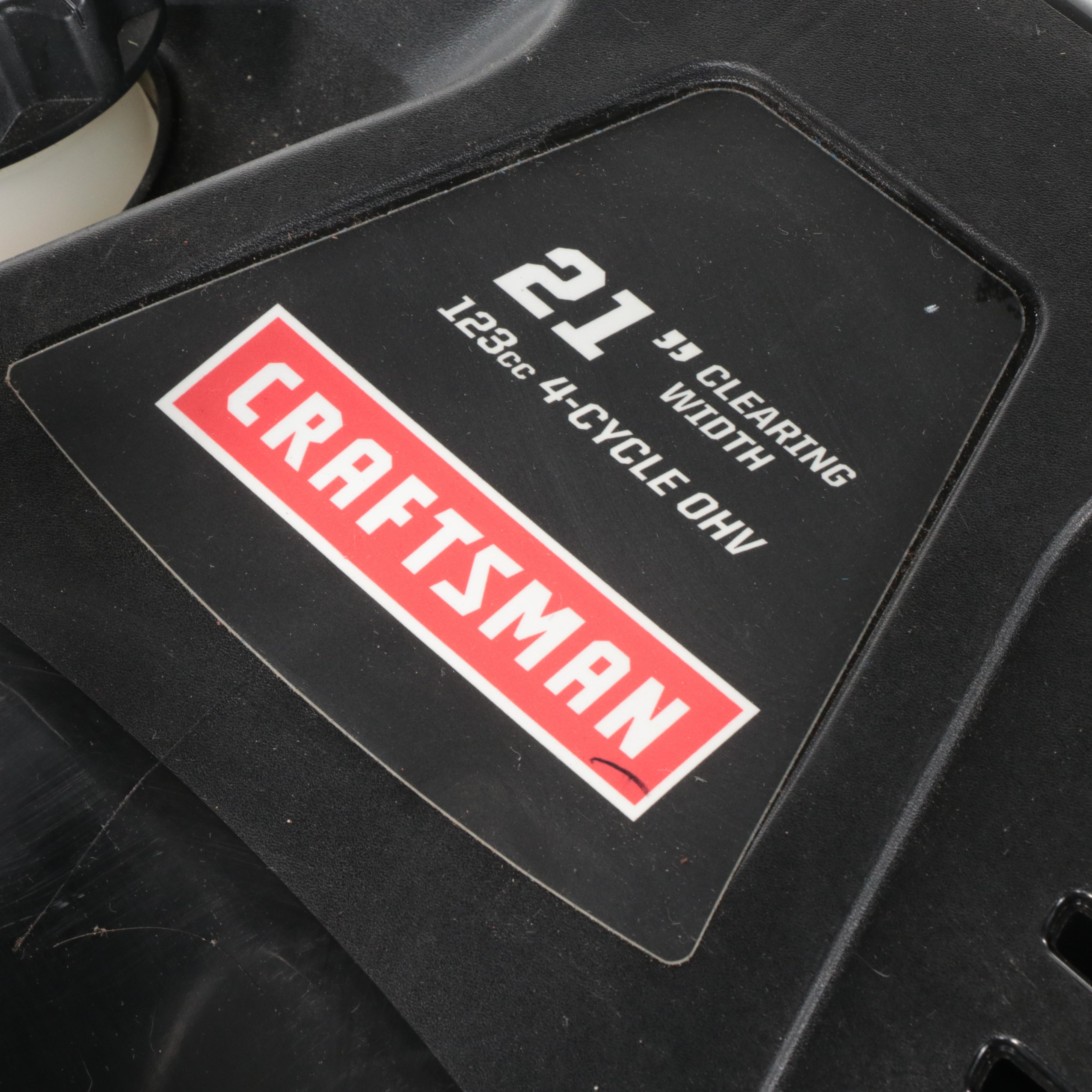 Craftsman 123cc 4-Cycle OHV  21" Clearing Width Snow Blower