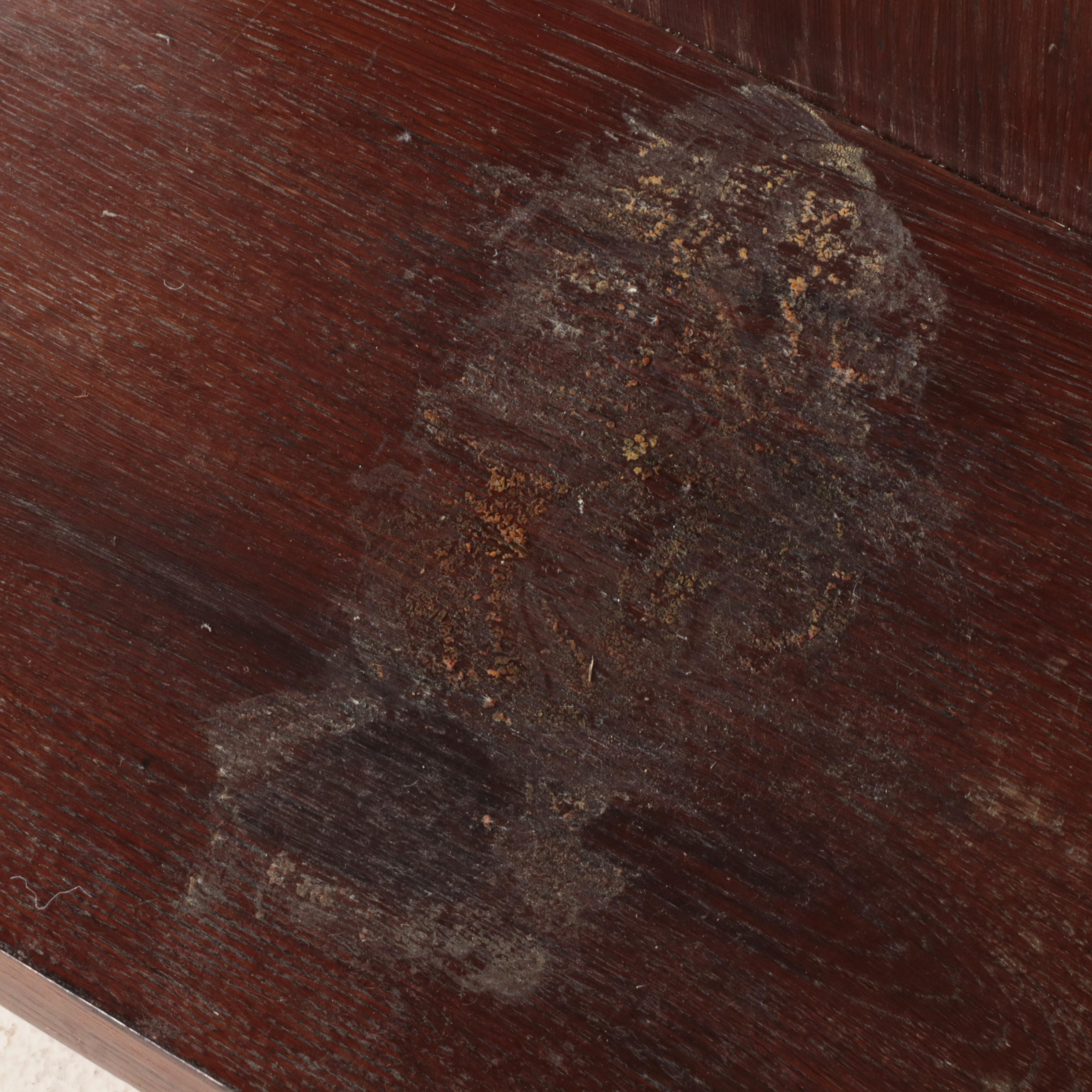 Art Deco Oak and Chrome Dressing Stand with Mirror, circa 1930