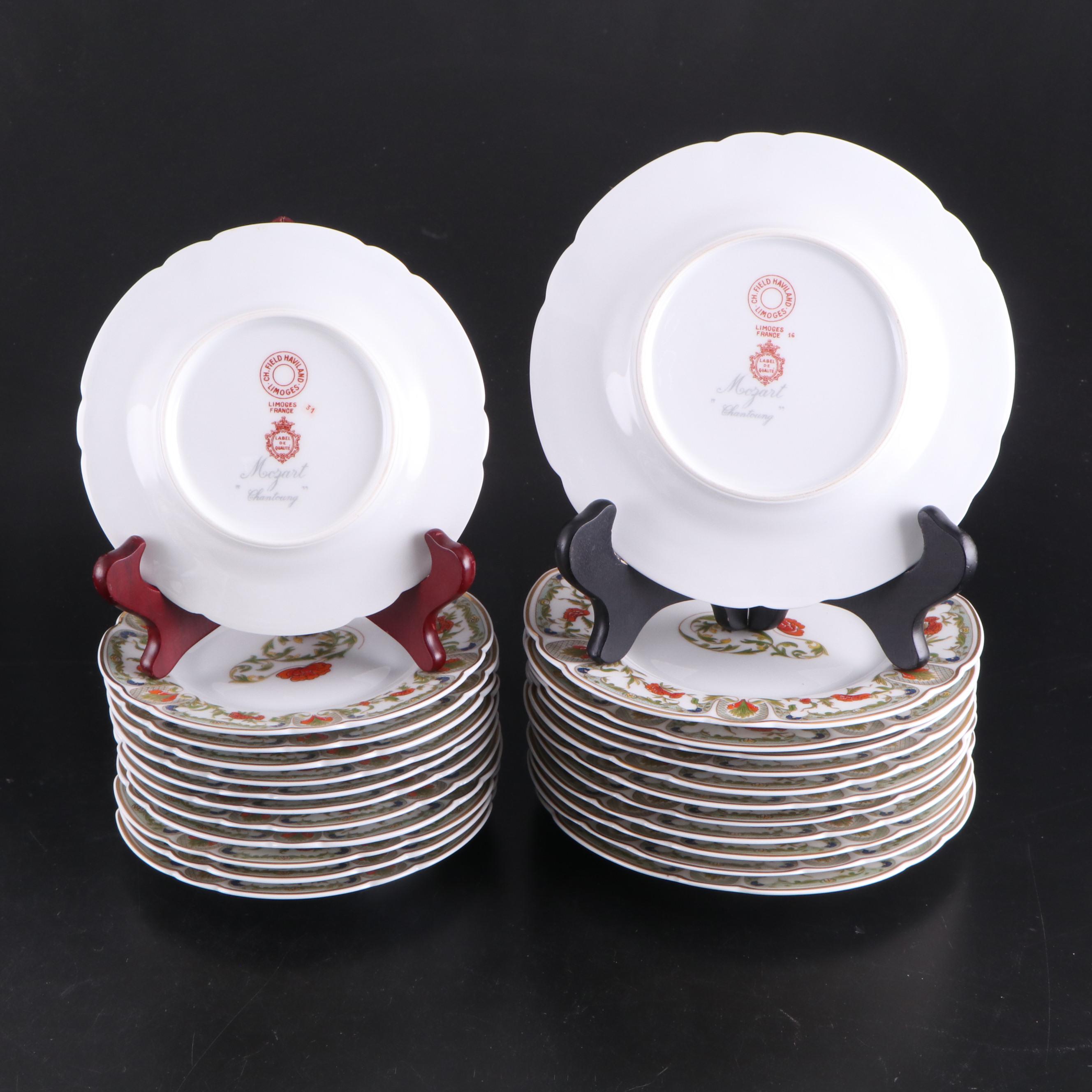 Charles Field Haviland "Chantoung" Porcelain Dinnerware, 19831997 EBTH