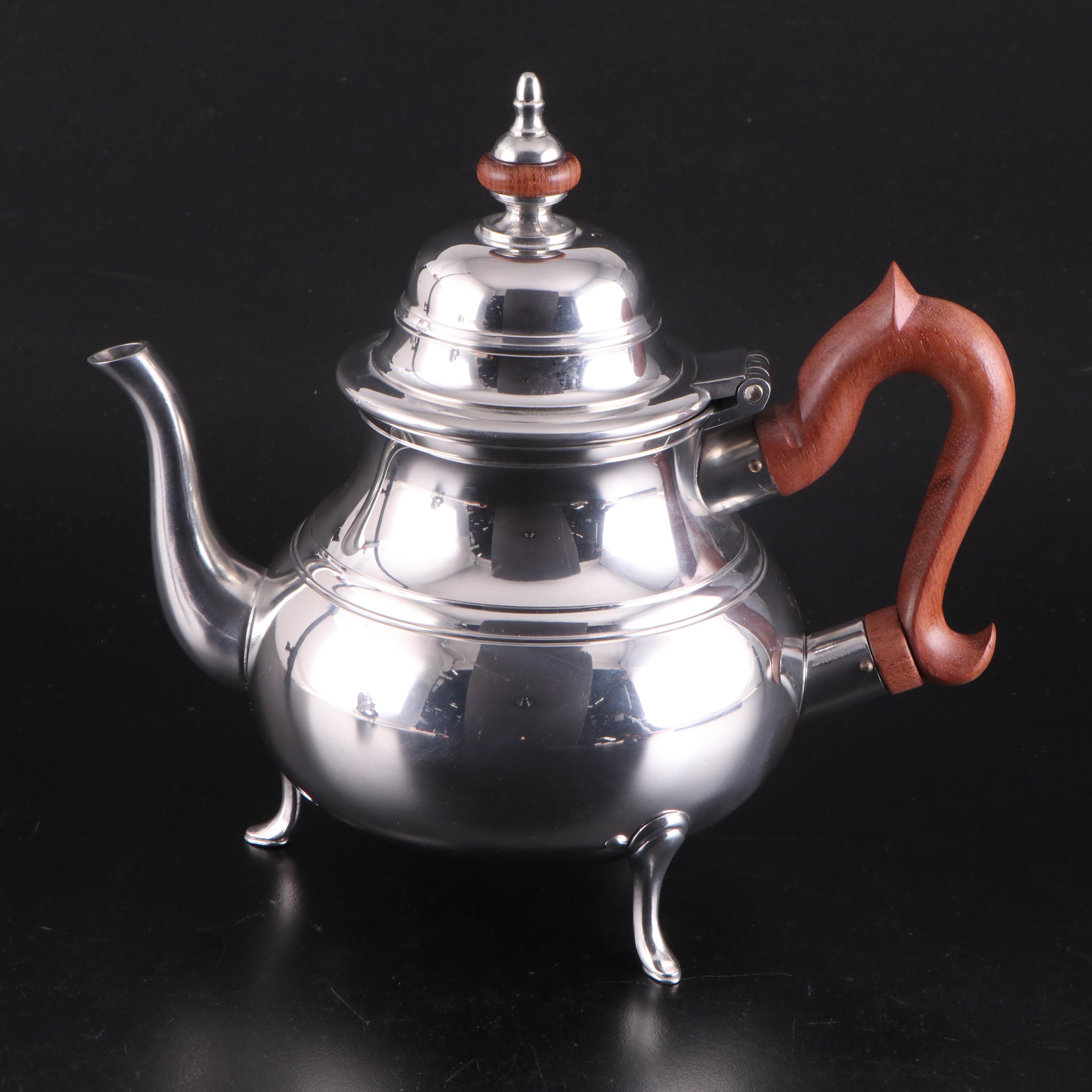 Kirk Stieff "Williamsburg" Pewter Coffee and Tea Pots EBTH