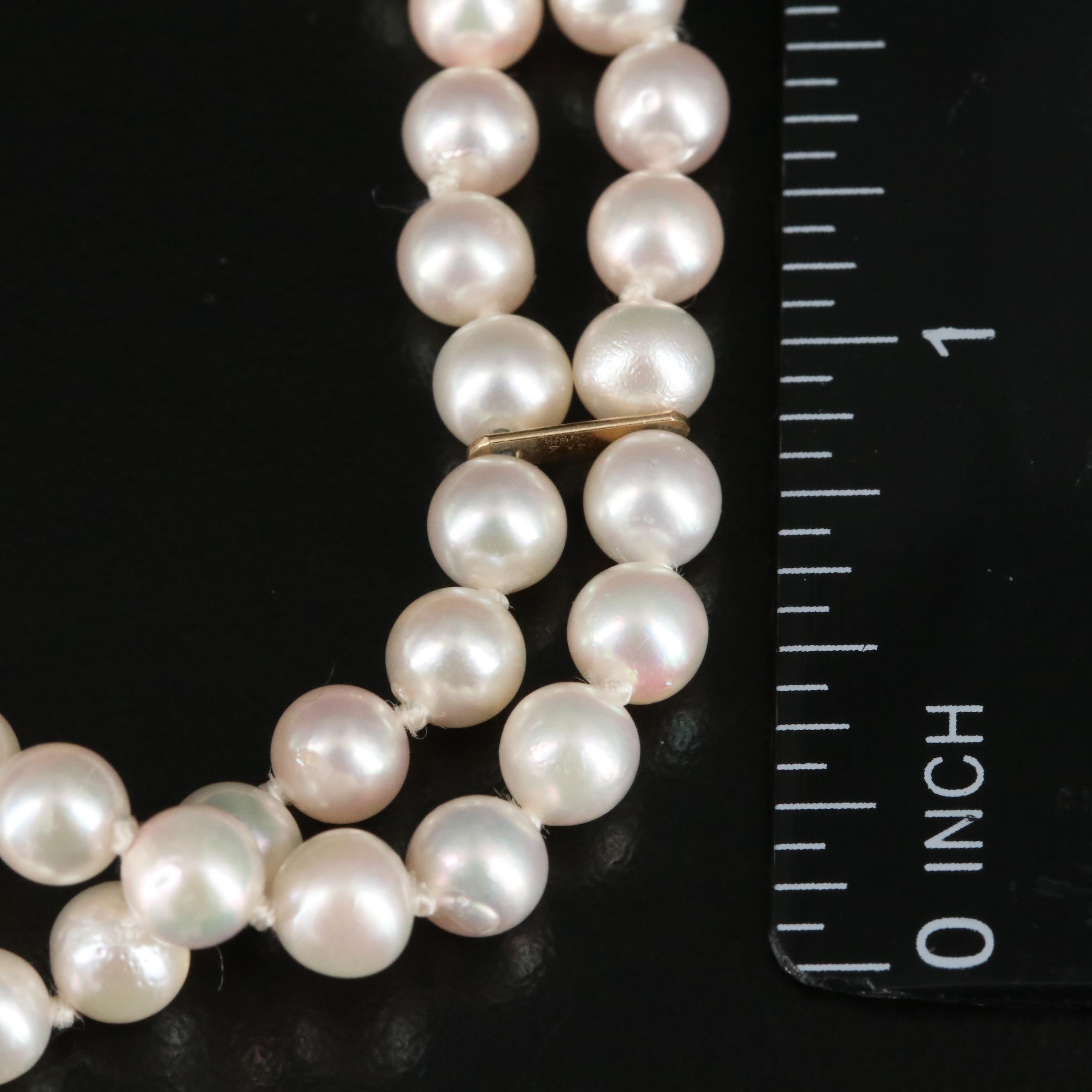 14K Pearl Bracelet